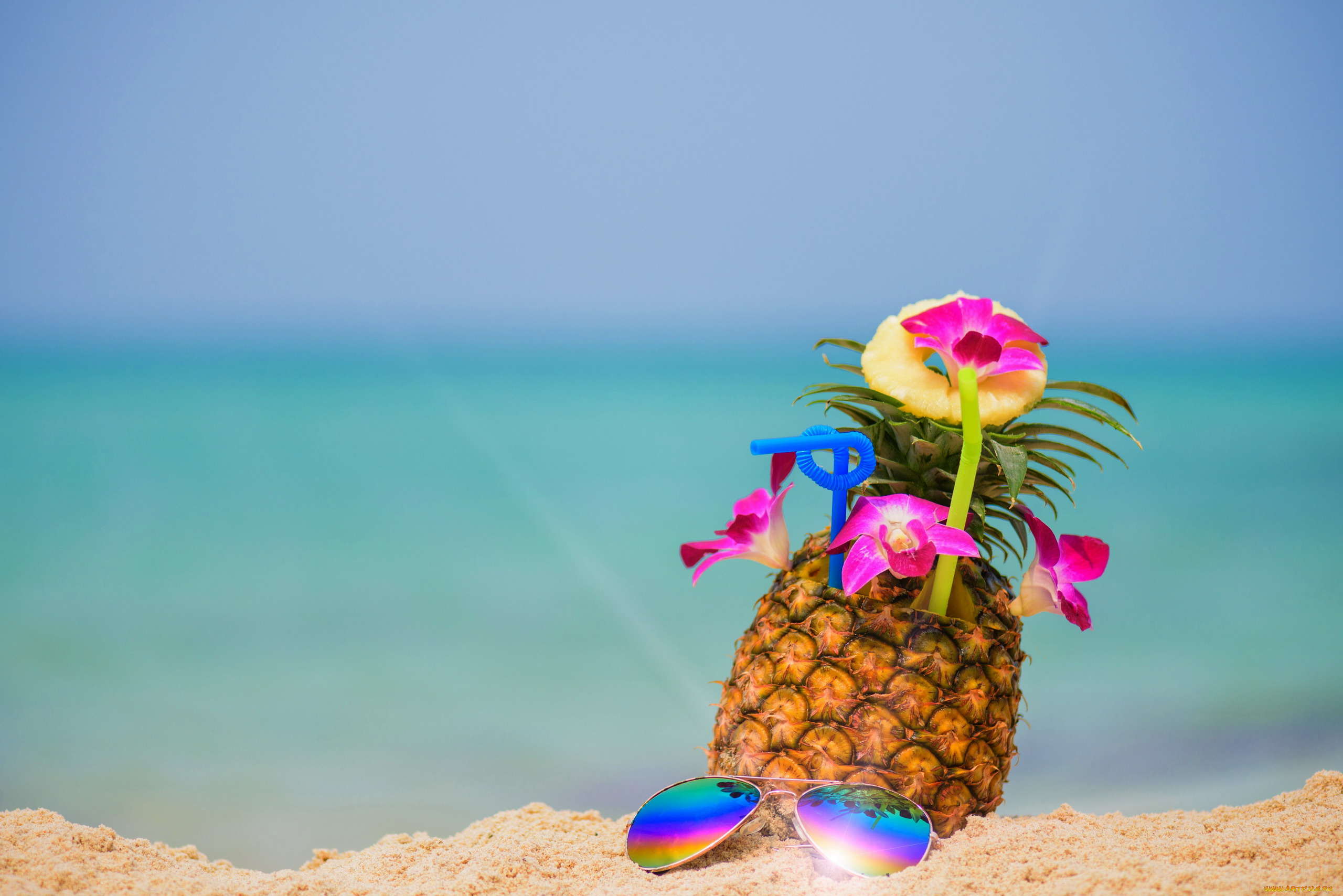 еда, напитки, , коктейль, коктейль, пляж, ананас, очки