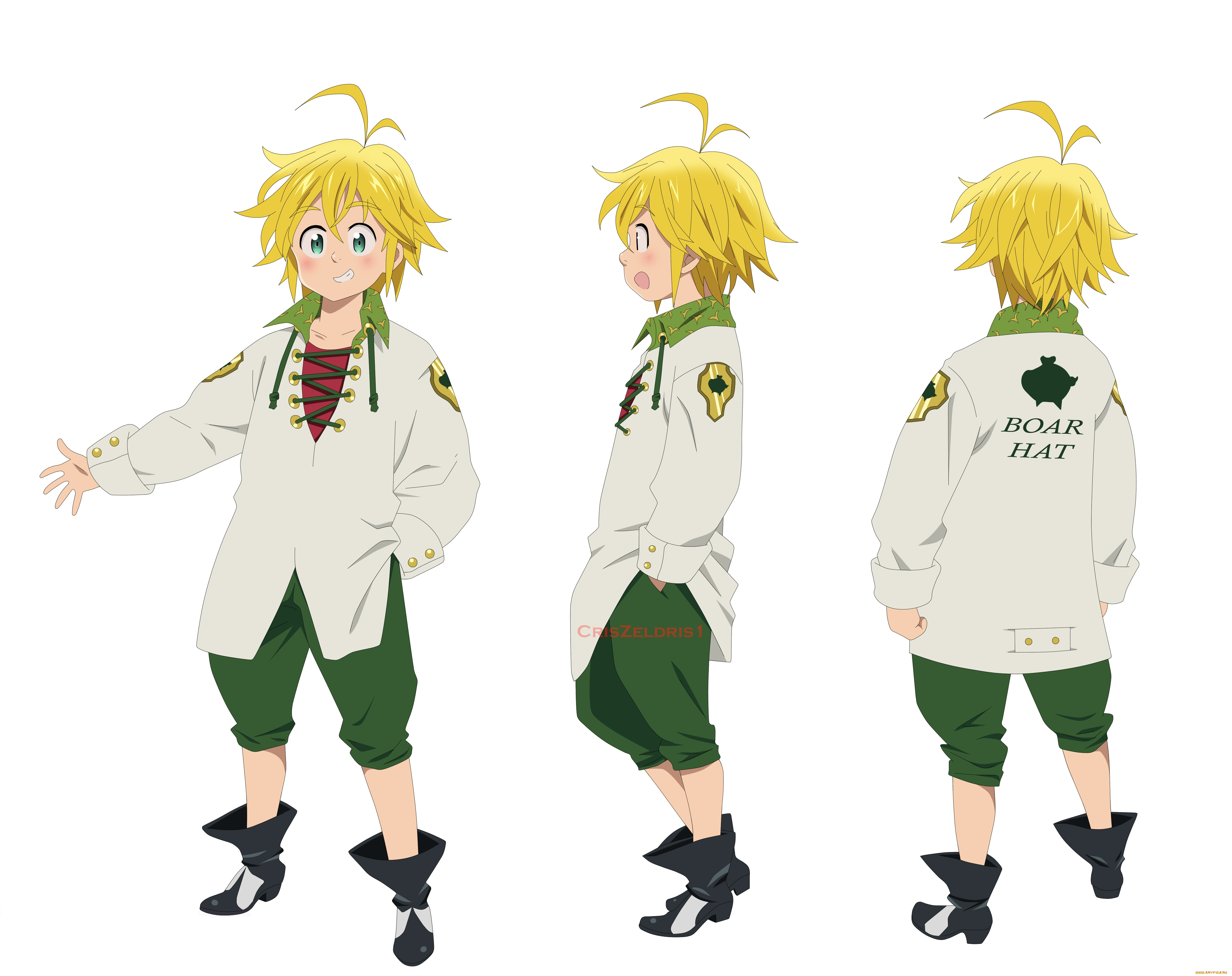 аниме, nanatsu, no, taizai, семь, смертных, грехов