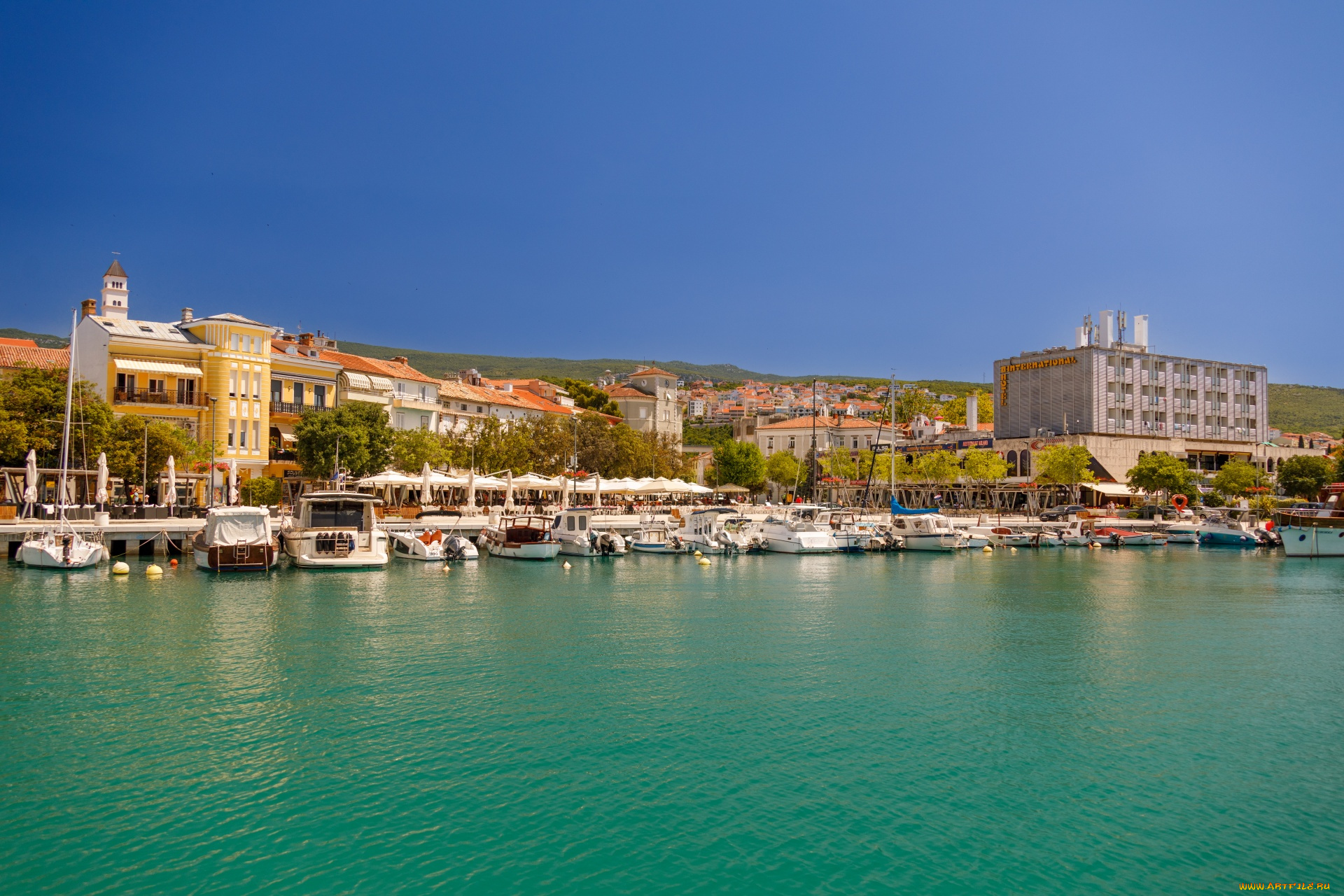 crikvenica, croatia, города, -, улицы, , площади, , набережные