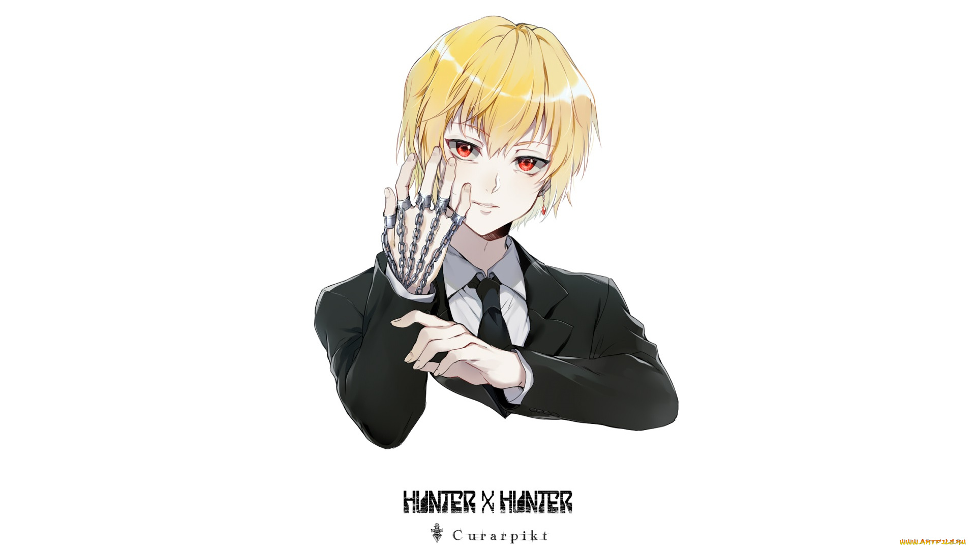 аниме, hunter, x, hunter, курапика