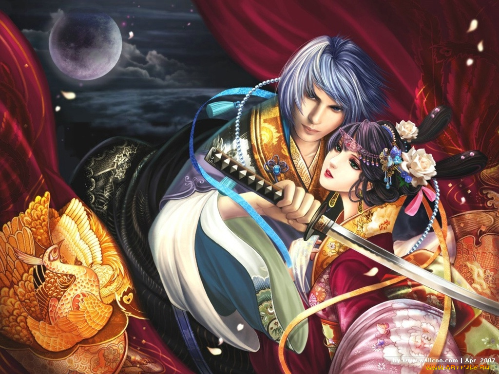 аниме, weapon, blood, technology