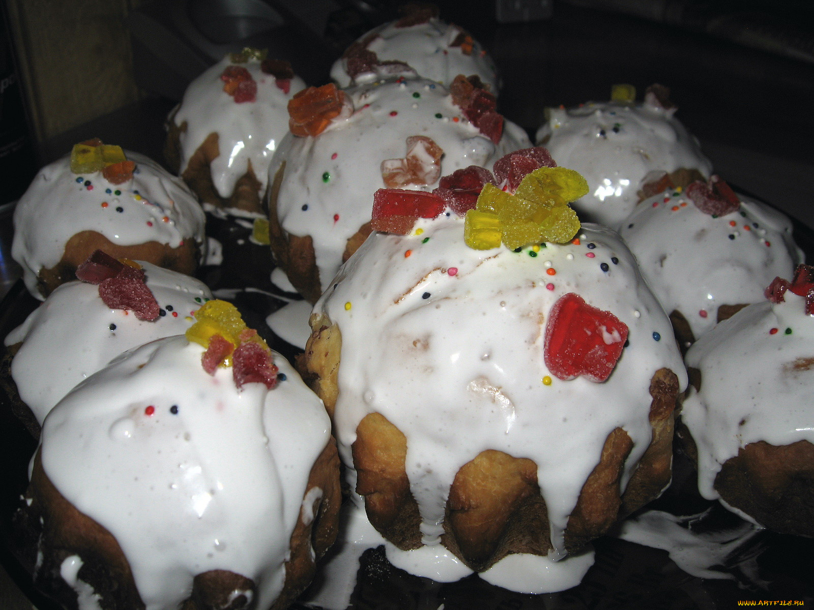 светлое, христово, воскресение, еда, хлеб, выпечка