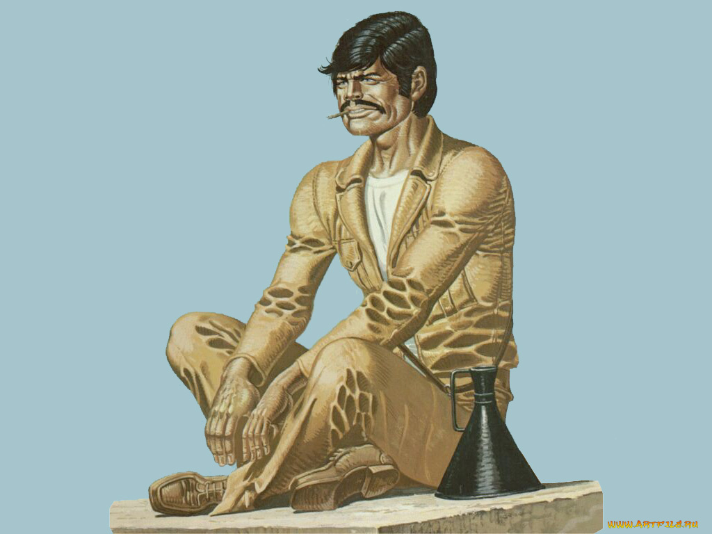 рисованные, люди