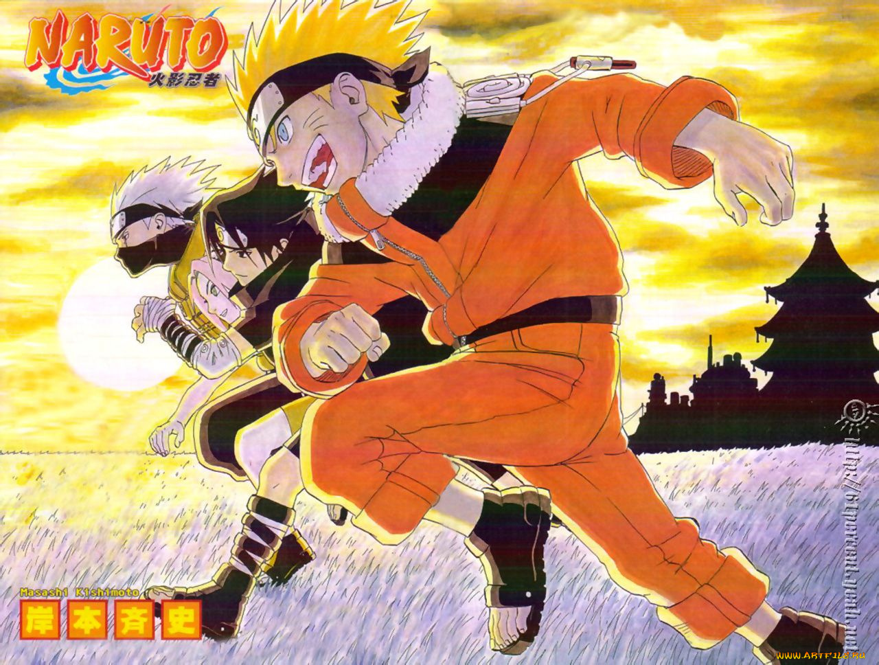 team, аниме, naruto