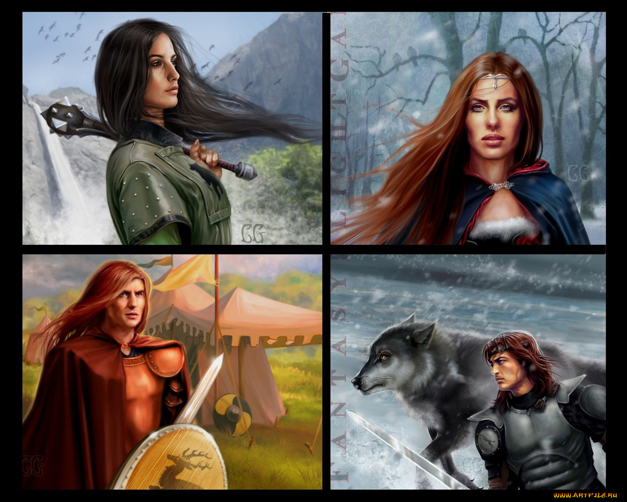 фэнтези, люди