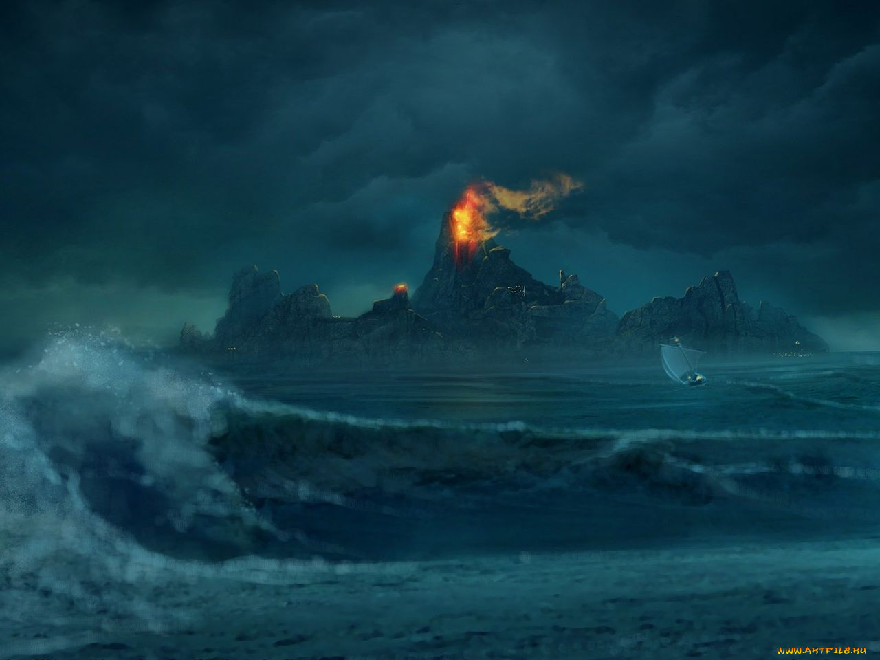 фэнтези, пейзажи