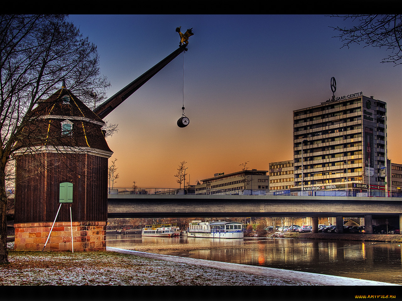 города, мосты