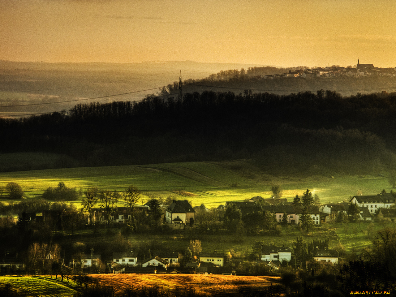 города, пейзажи