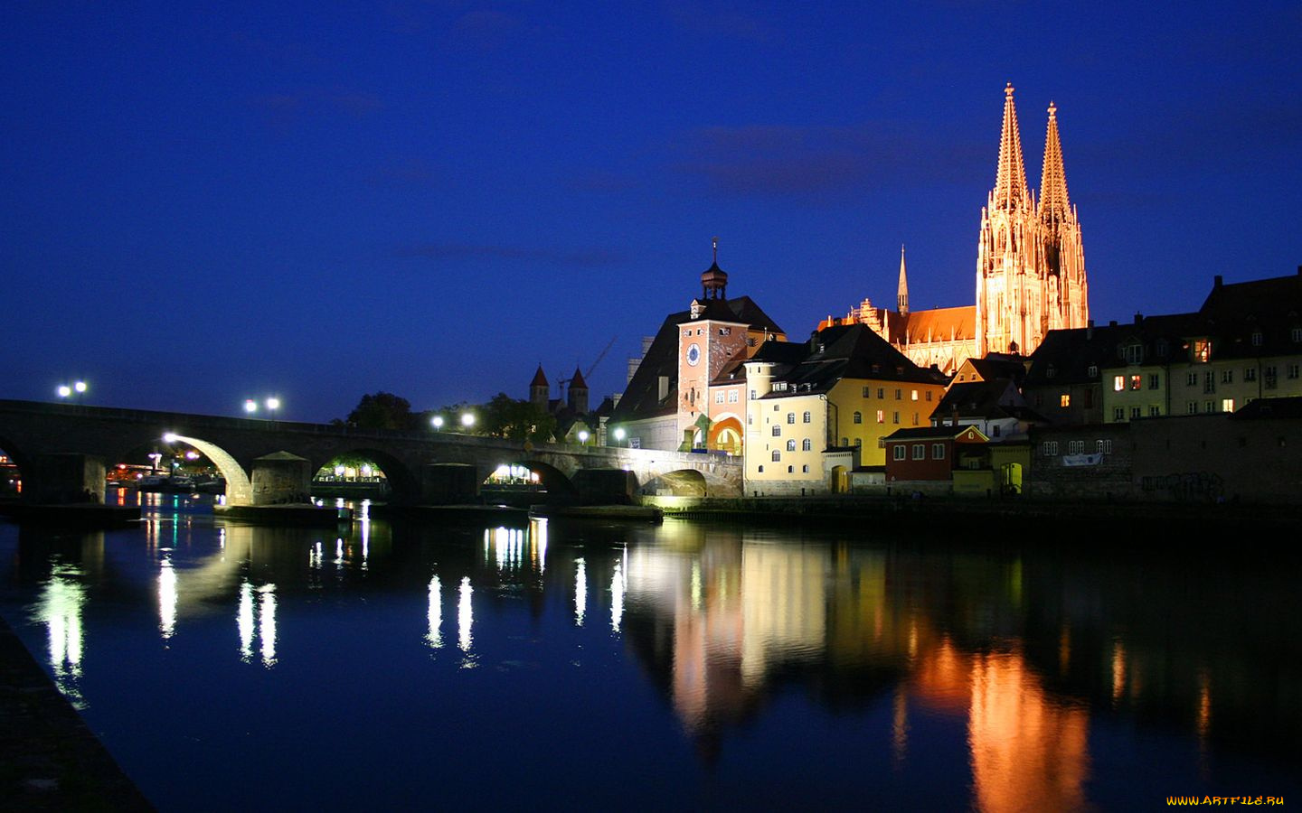 regensburg, germany, города, регенсбург, германия