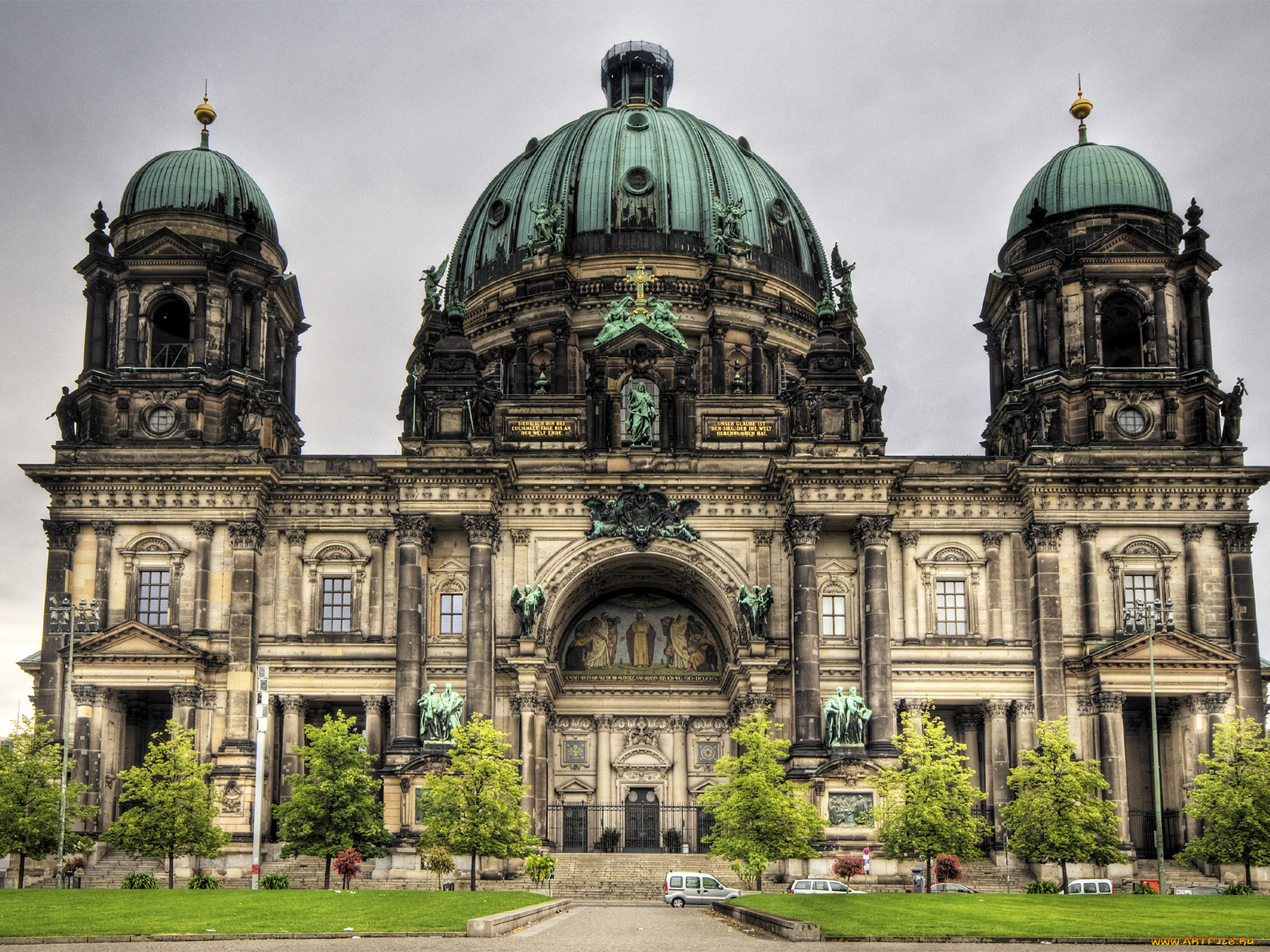 города, берлин, германия