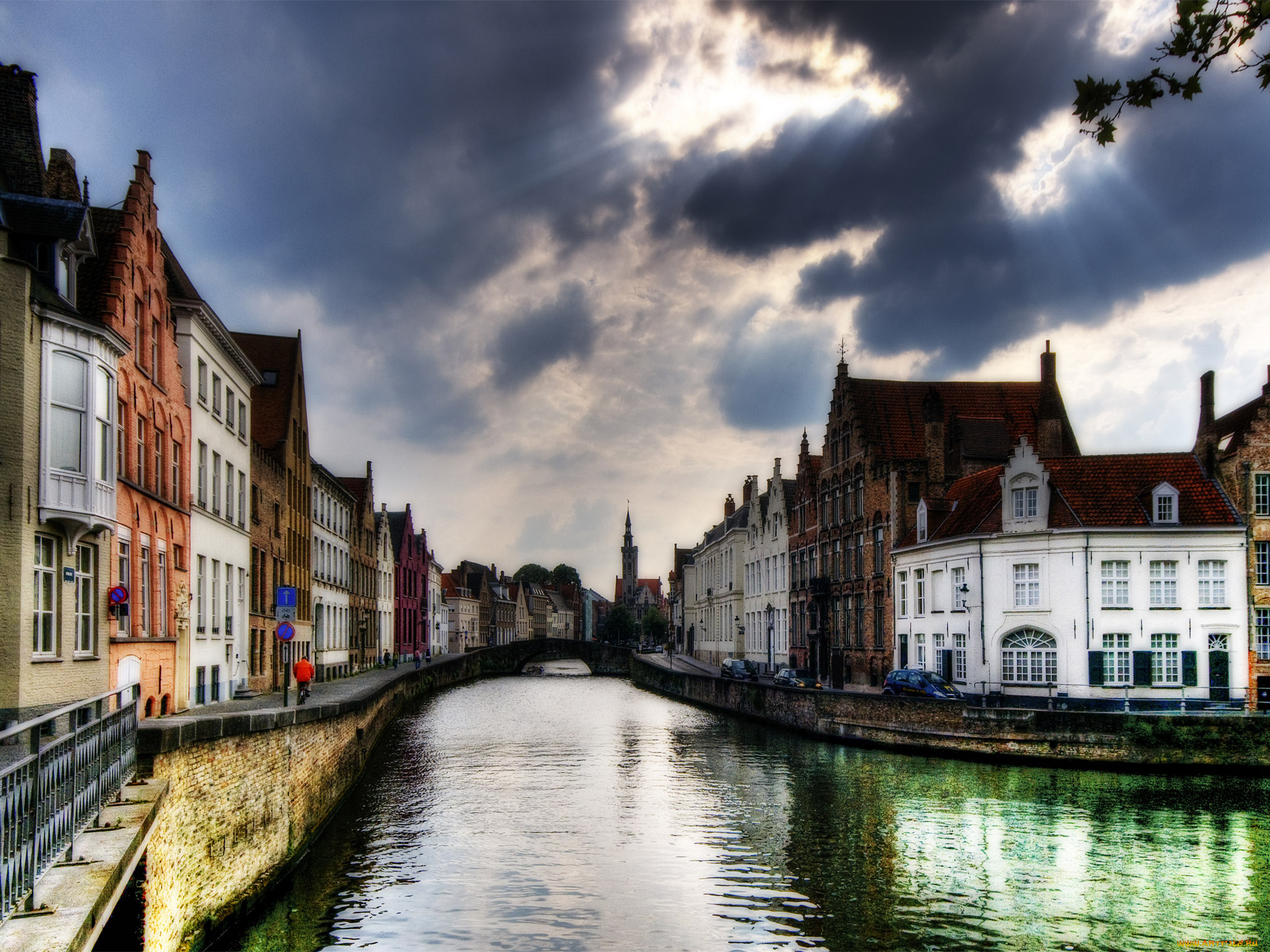 города, брюгге, бельгия