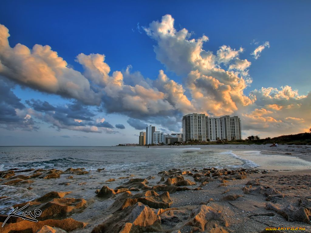 города, пейзажи