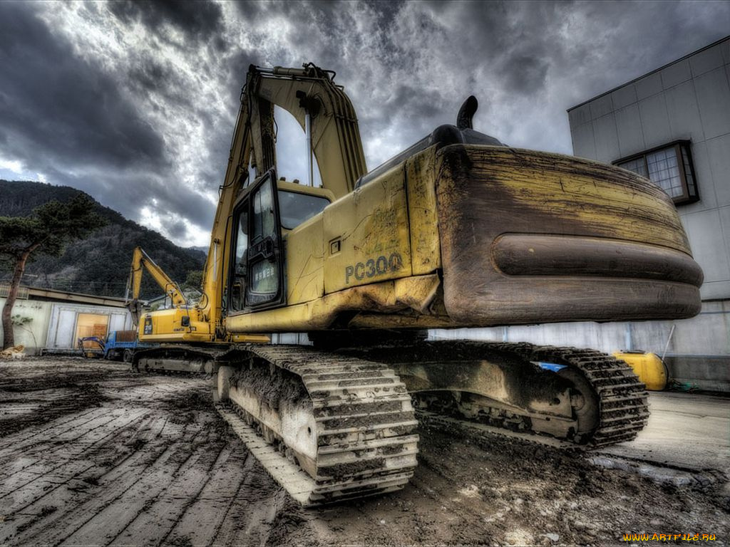 техника, экскаваторы
