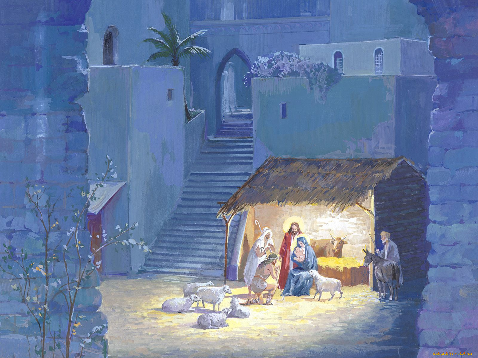 рисованные, люди