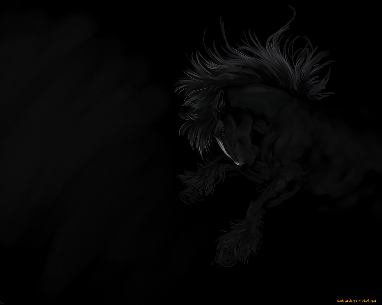 рисованные, животные