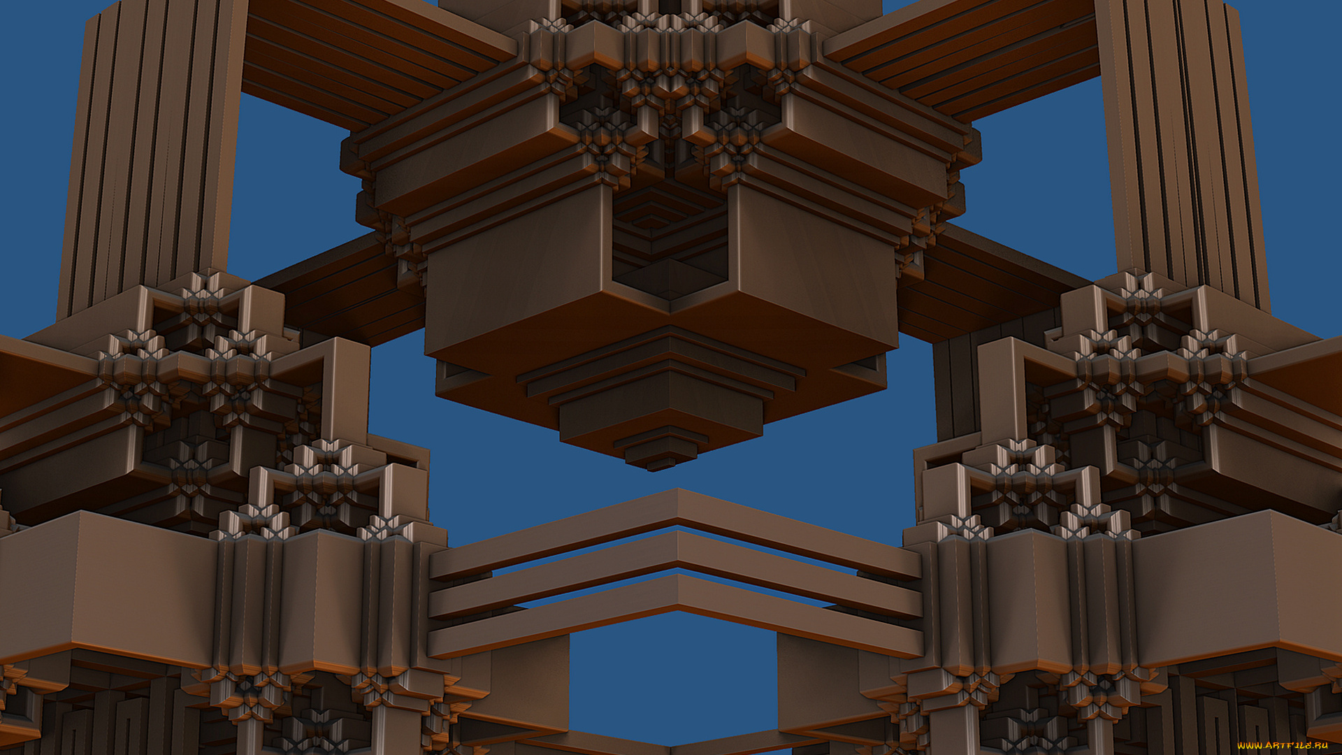 3д, графика, fractal, фракталы, фон, узор