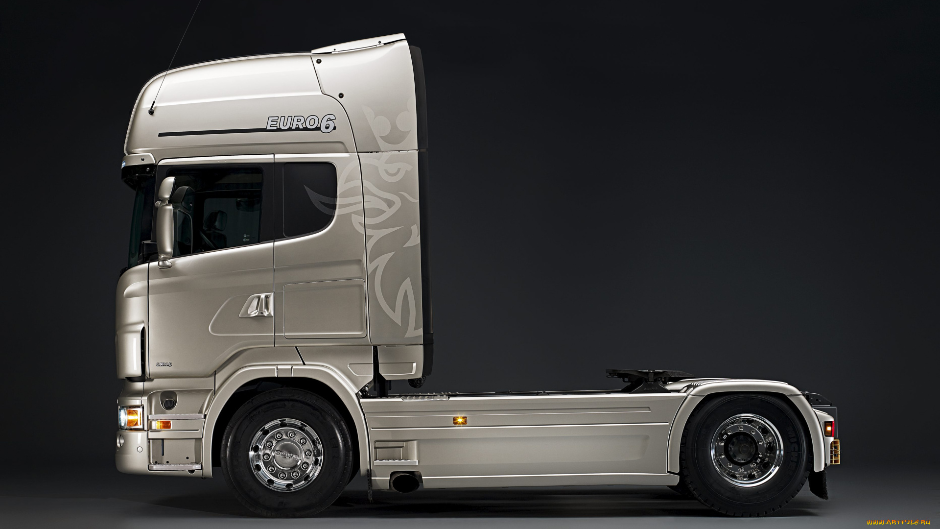 автомобили, scania, тягач