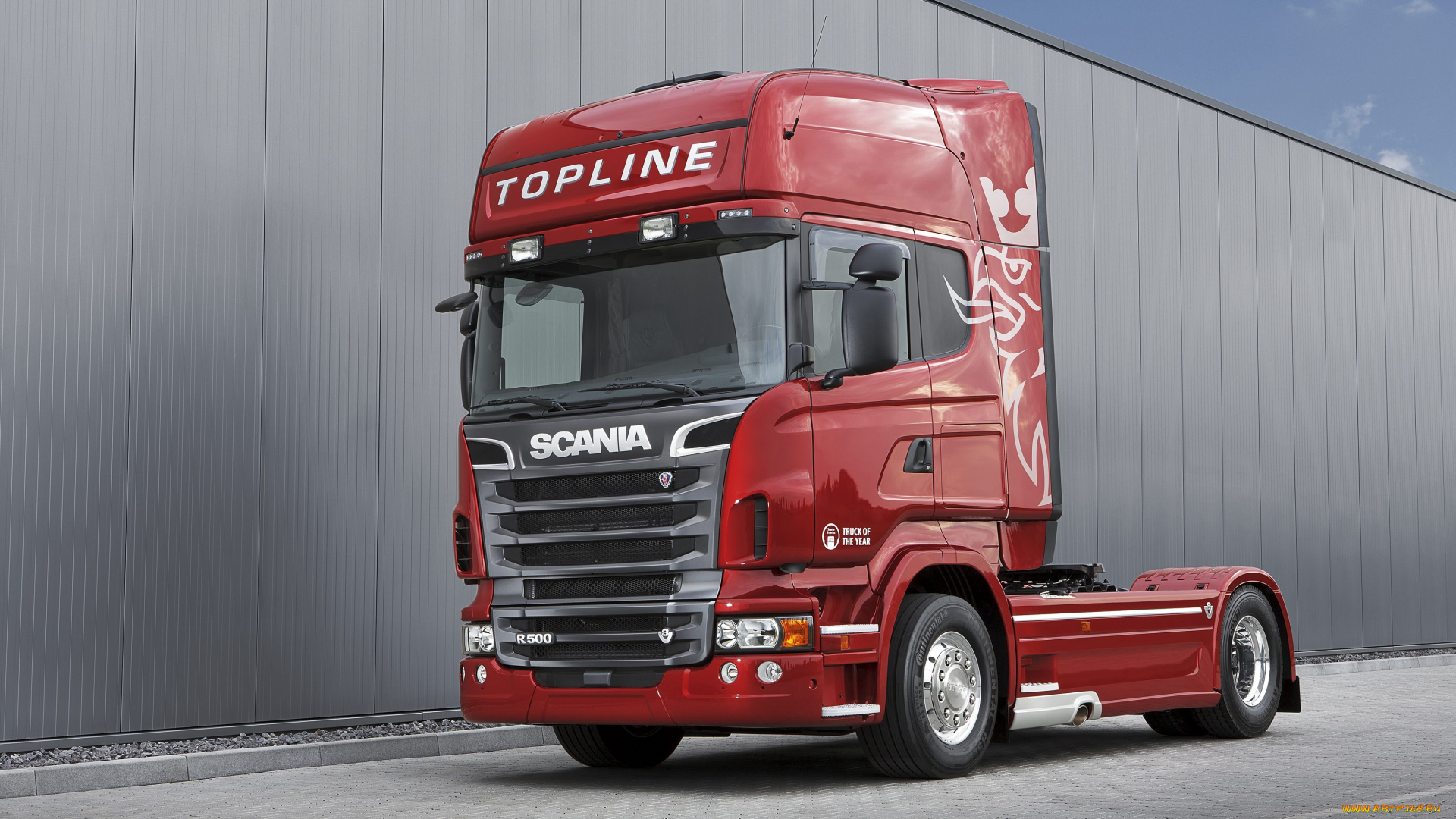 автомобили, scania, тягач