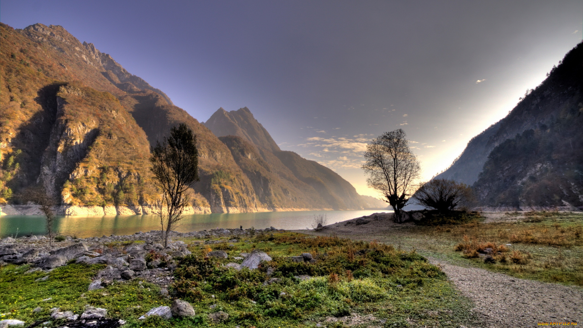 природа, дороги, дорога, горы, пейзаж, небо