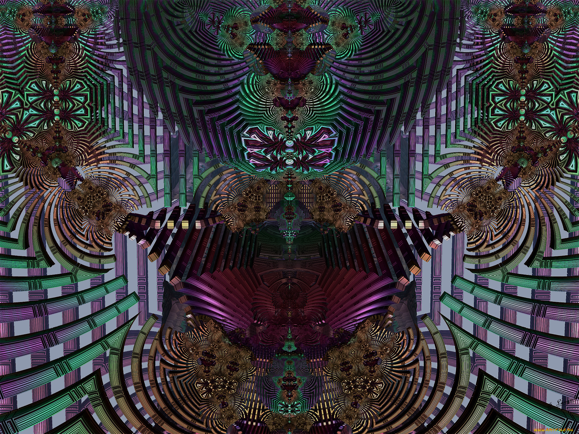 3д, графика, fractal, фракталы, цвета, узор, фон