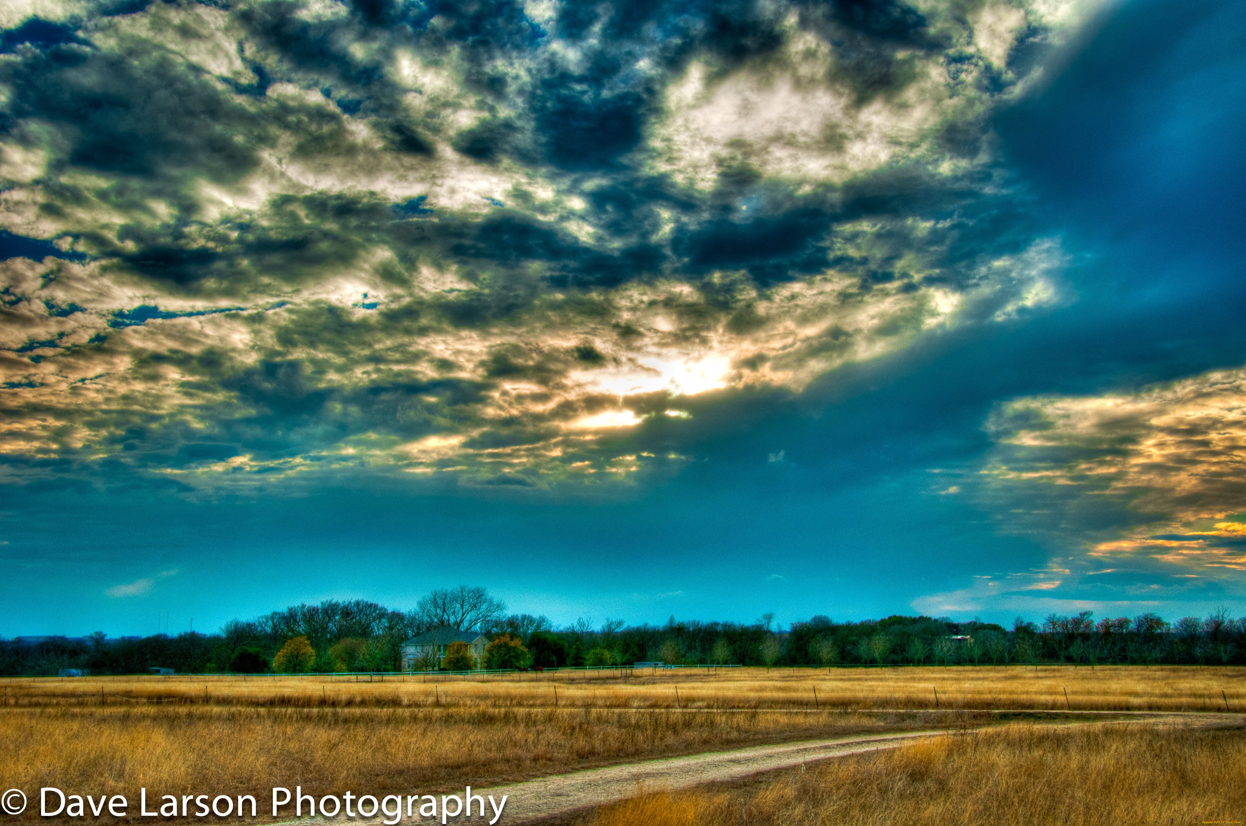 природа, дороги, поле