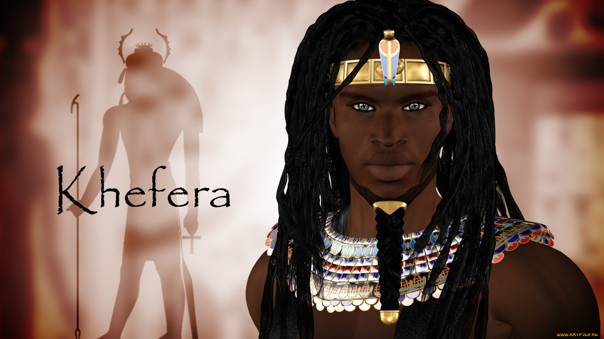 3д, графика, historical, история, древний, египет