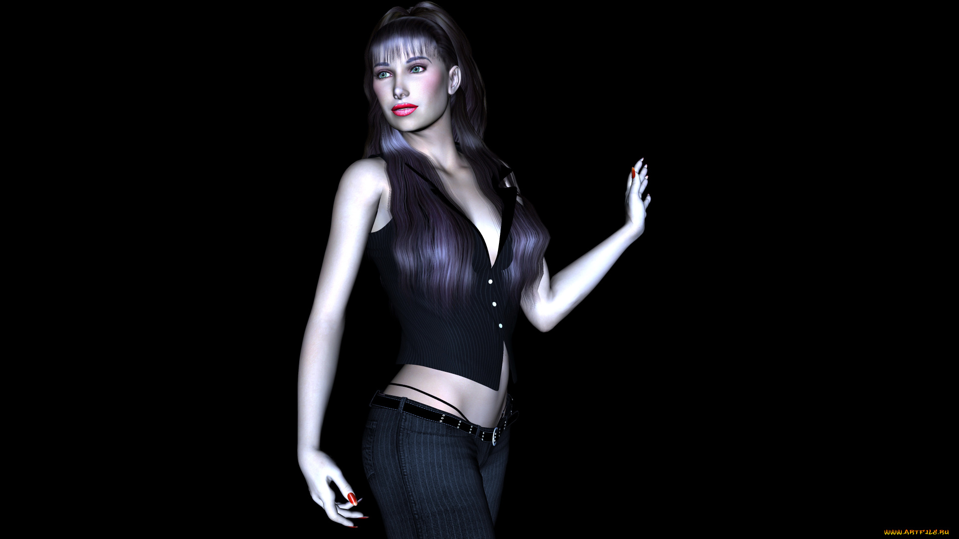 3д, графика, people, люди, девушка