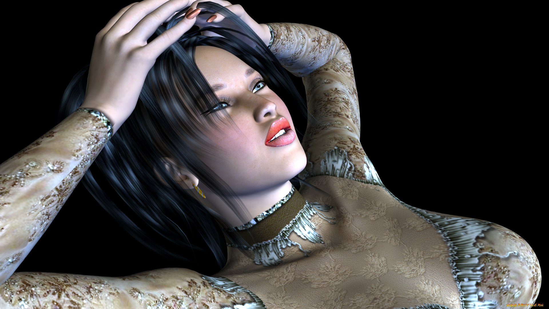 3д, графика, people, люди, девушка