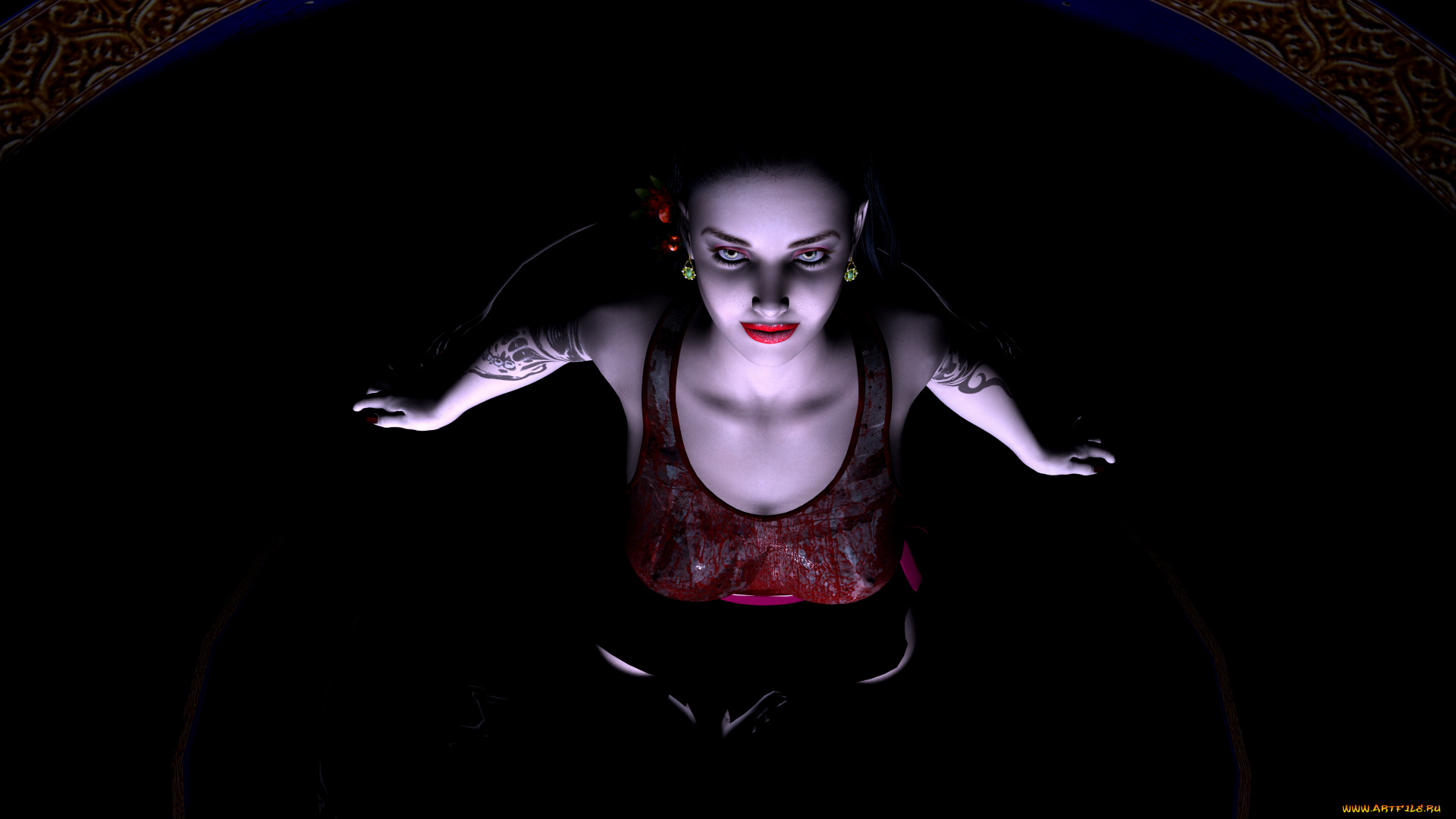 3д, графика, people, люди, девушка