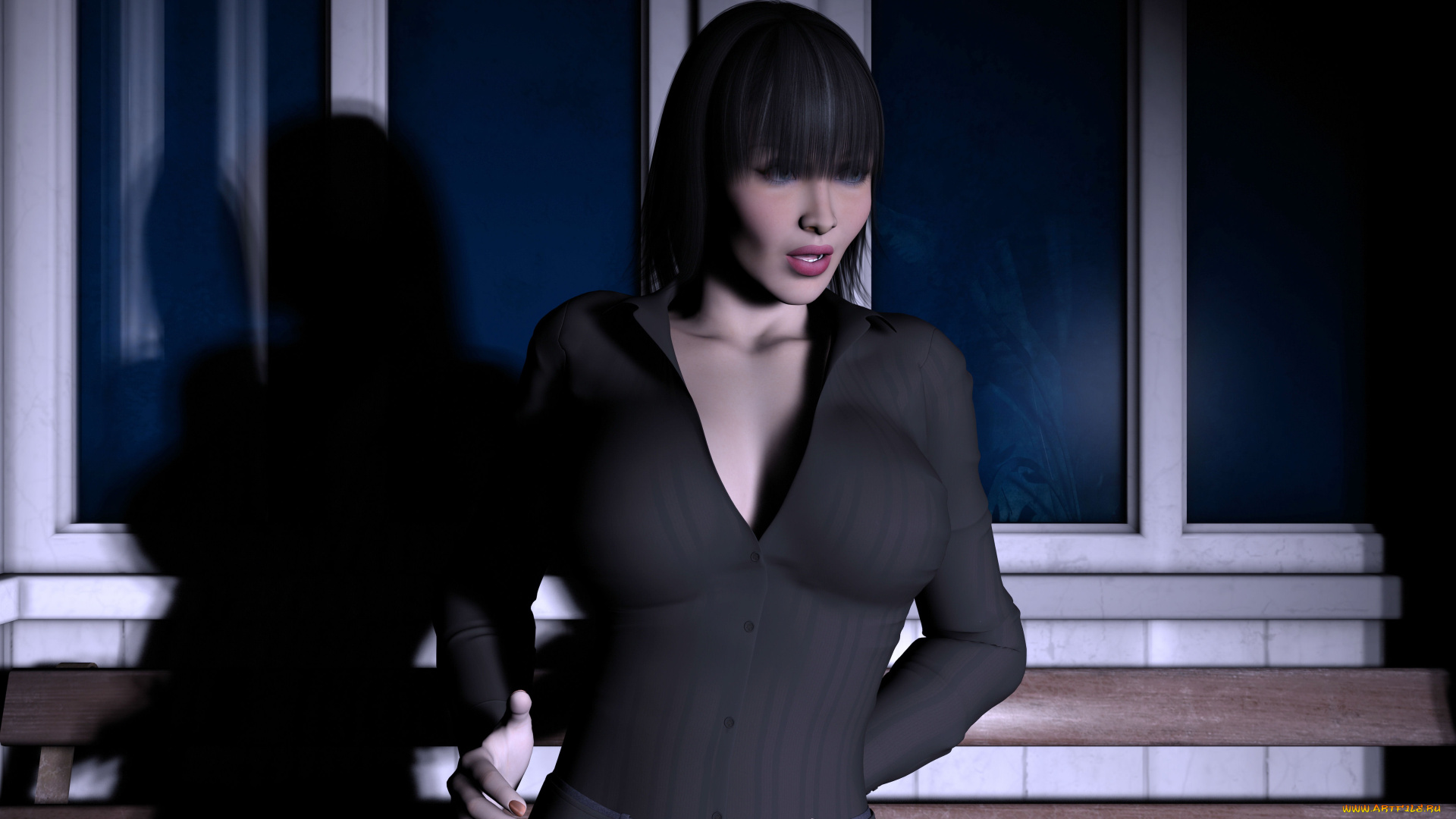 3д, графика, people, люди, девушка