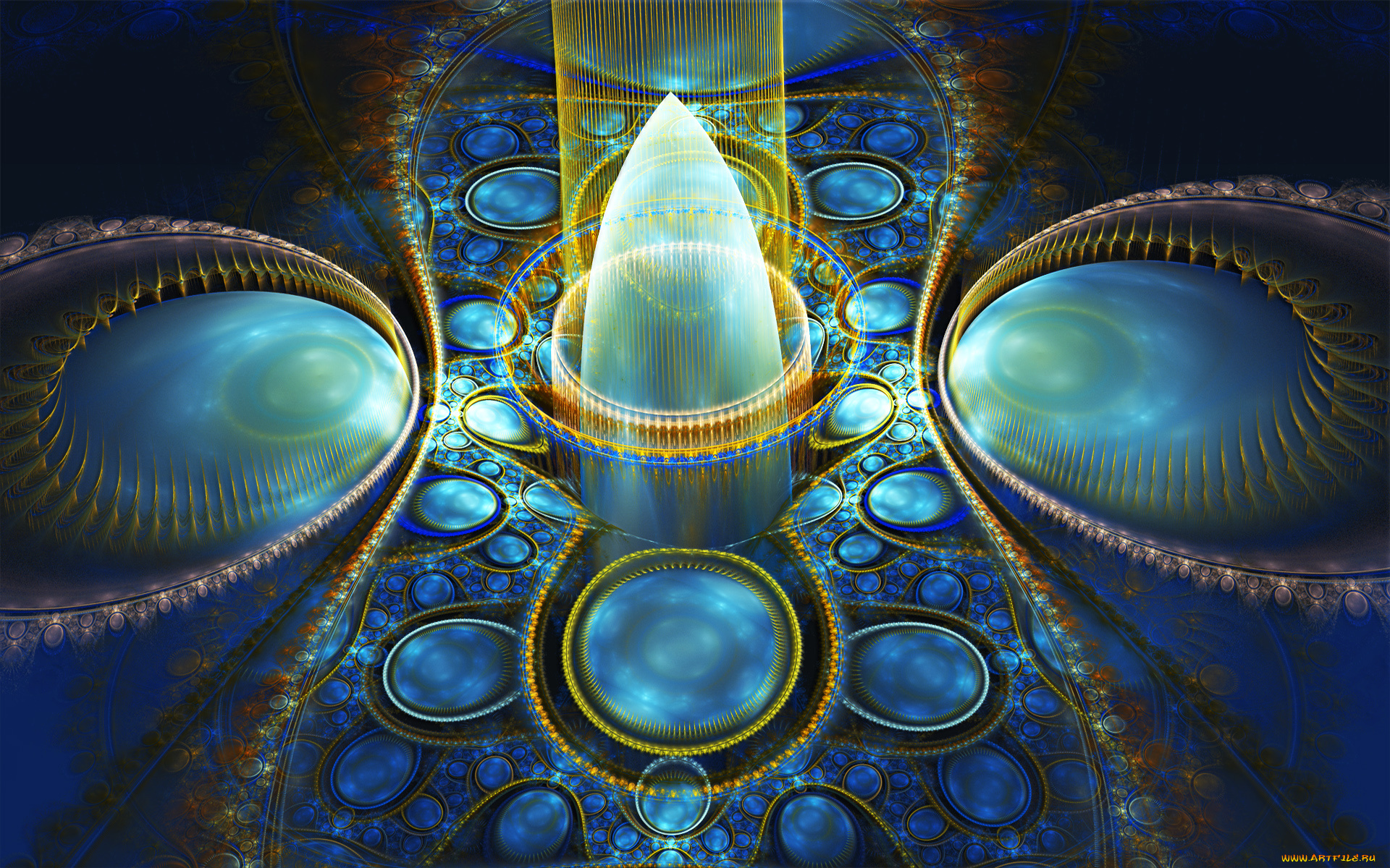 3д, графика, fractal, фракталы, цвет, фон