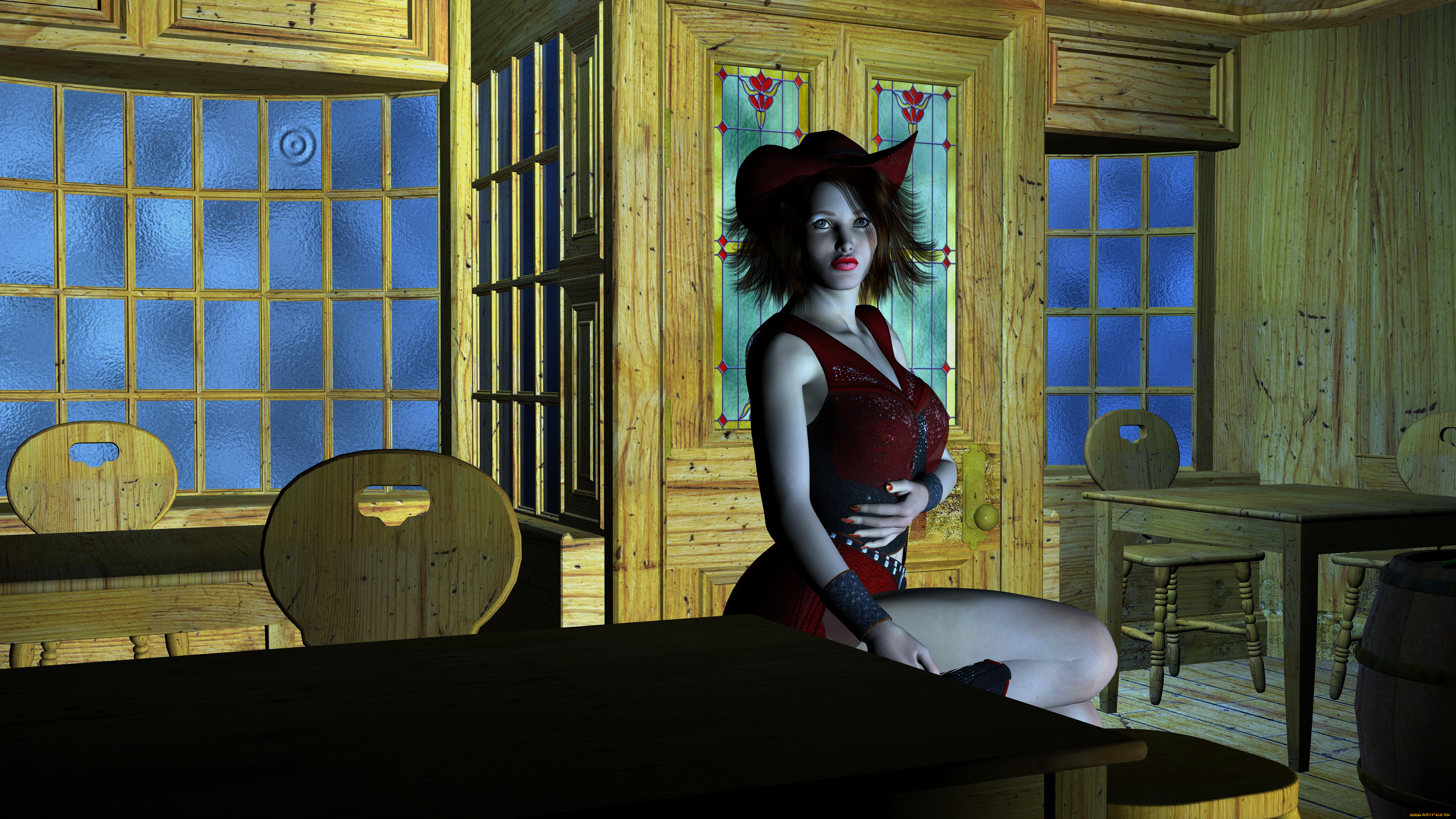 3д, графика, people, люди, девушка