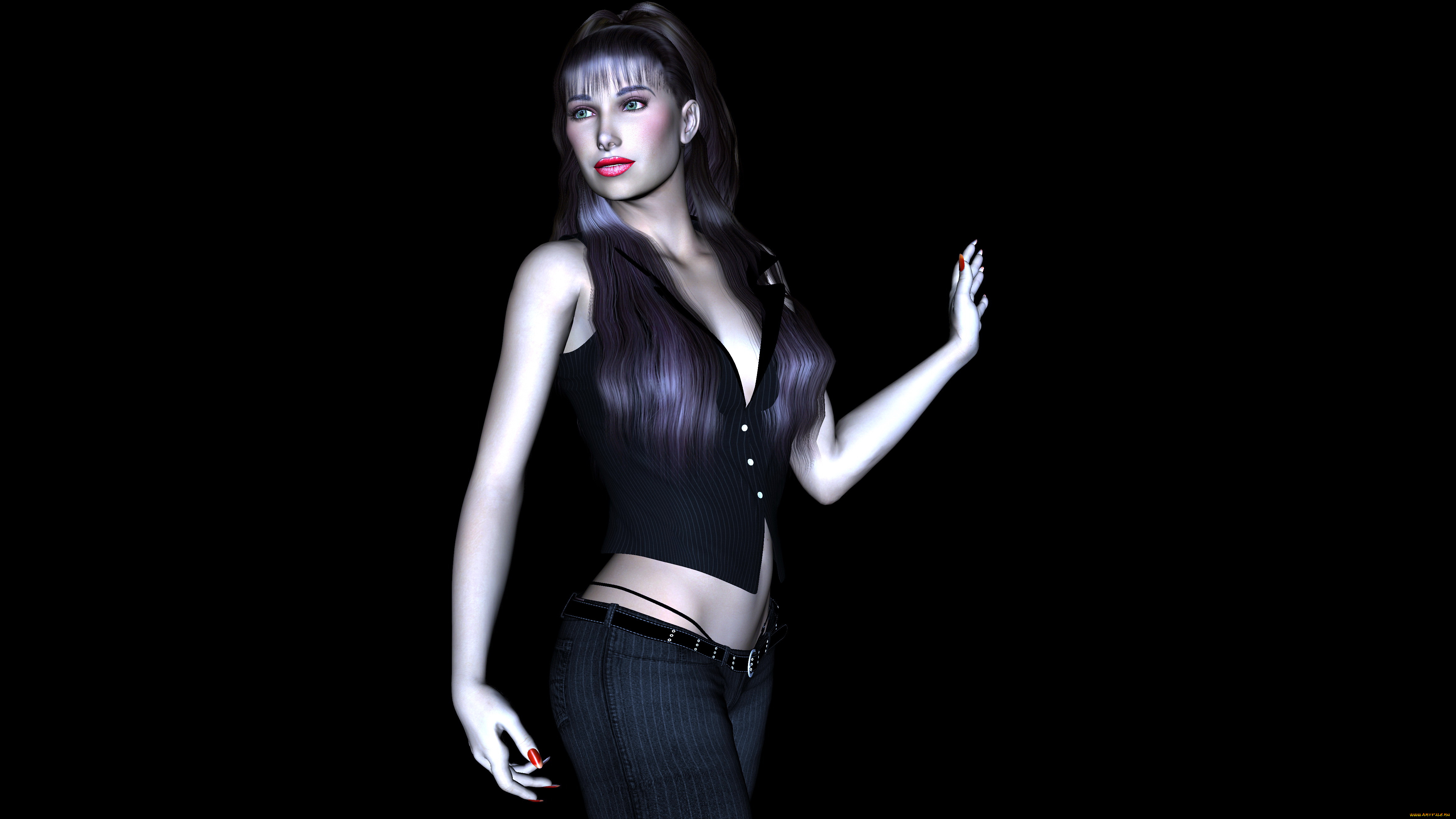 3д, графика, people, люди, девушка