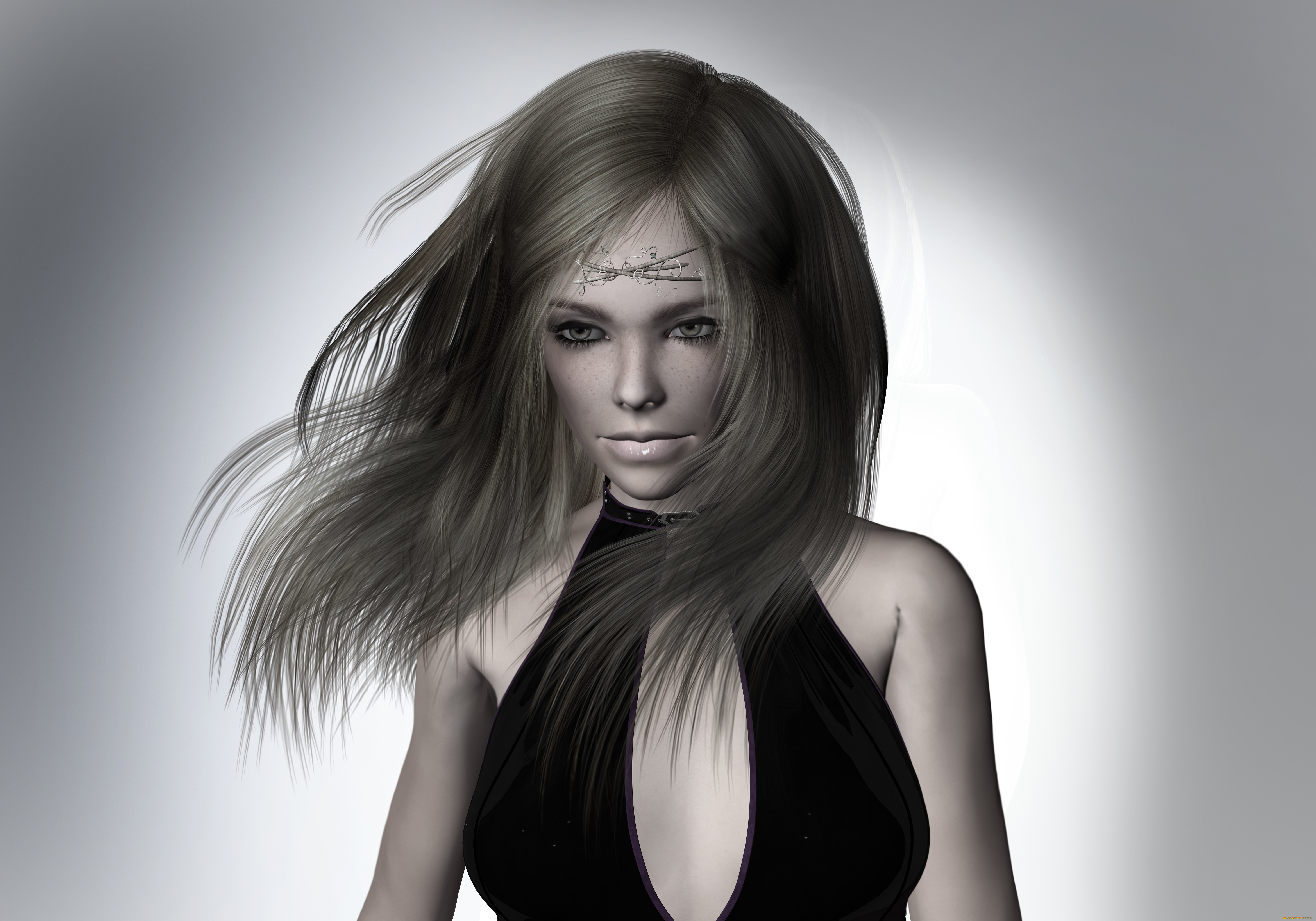 3д, графика, people, люди, девущка