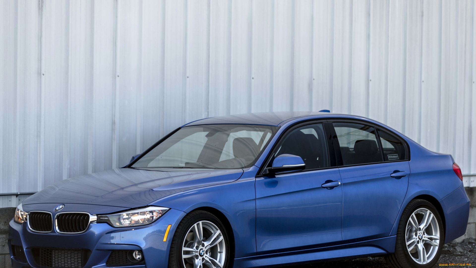 автомобили, bmw, us-spec, m, package, синий, 2013г, f30, sedan, 328d, sport