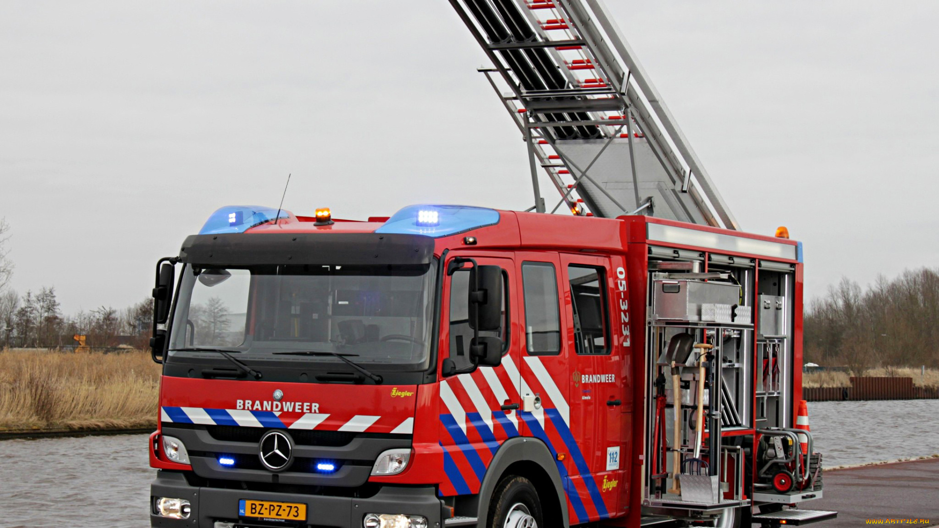 автомобили, пожарные, машины, atego, mercedes-benz, ziegler, brandweer, 1426f