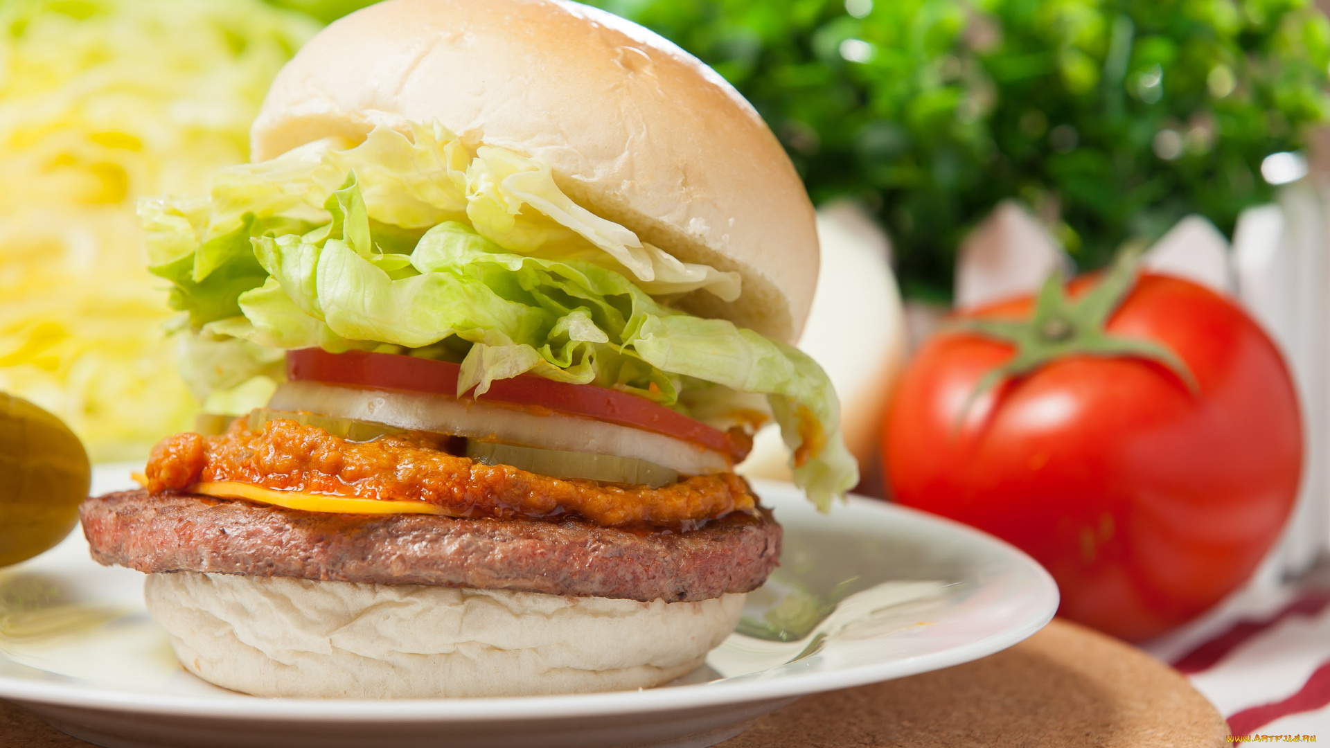 еда, бутерброды, , гамбургеры, , канапе, гамбургер