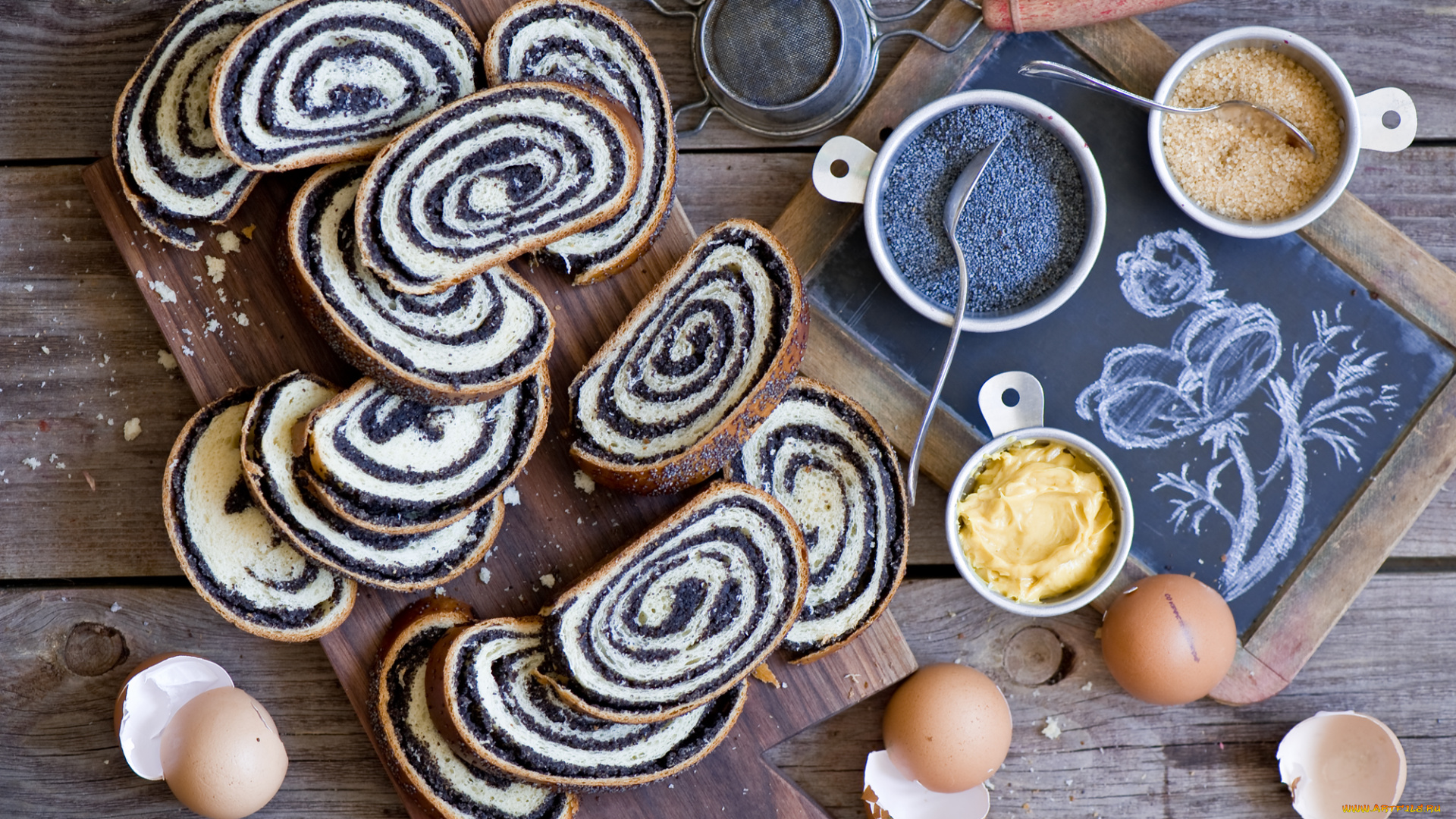 еда, хлеб, , выпечка, булка, скорлупа, сахар, мак