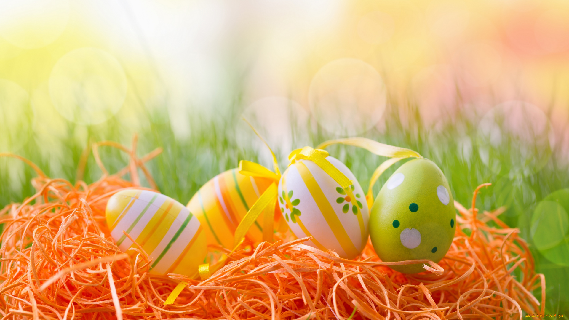 праздничные, пасха, яйца, пасхальные, easter, happy