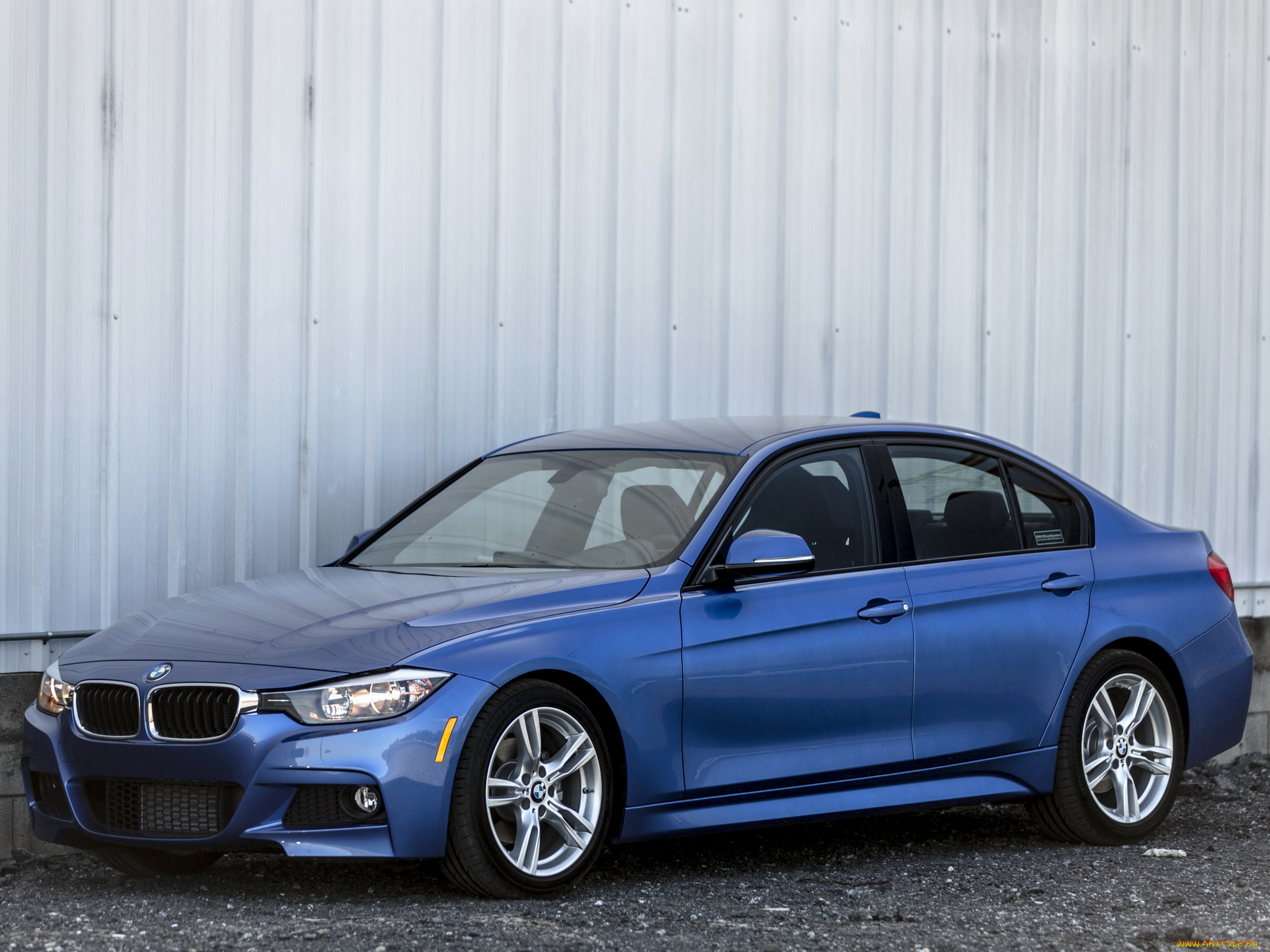 автомобили, bmw, us-spec, m, package, синий, 2013г, f30, sedan, 328d, sport