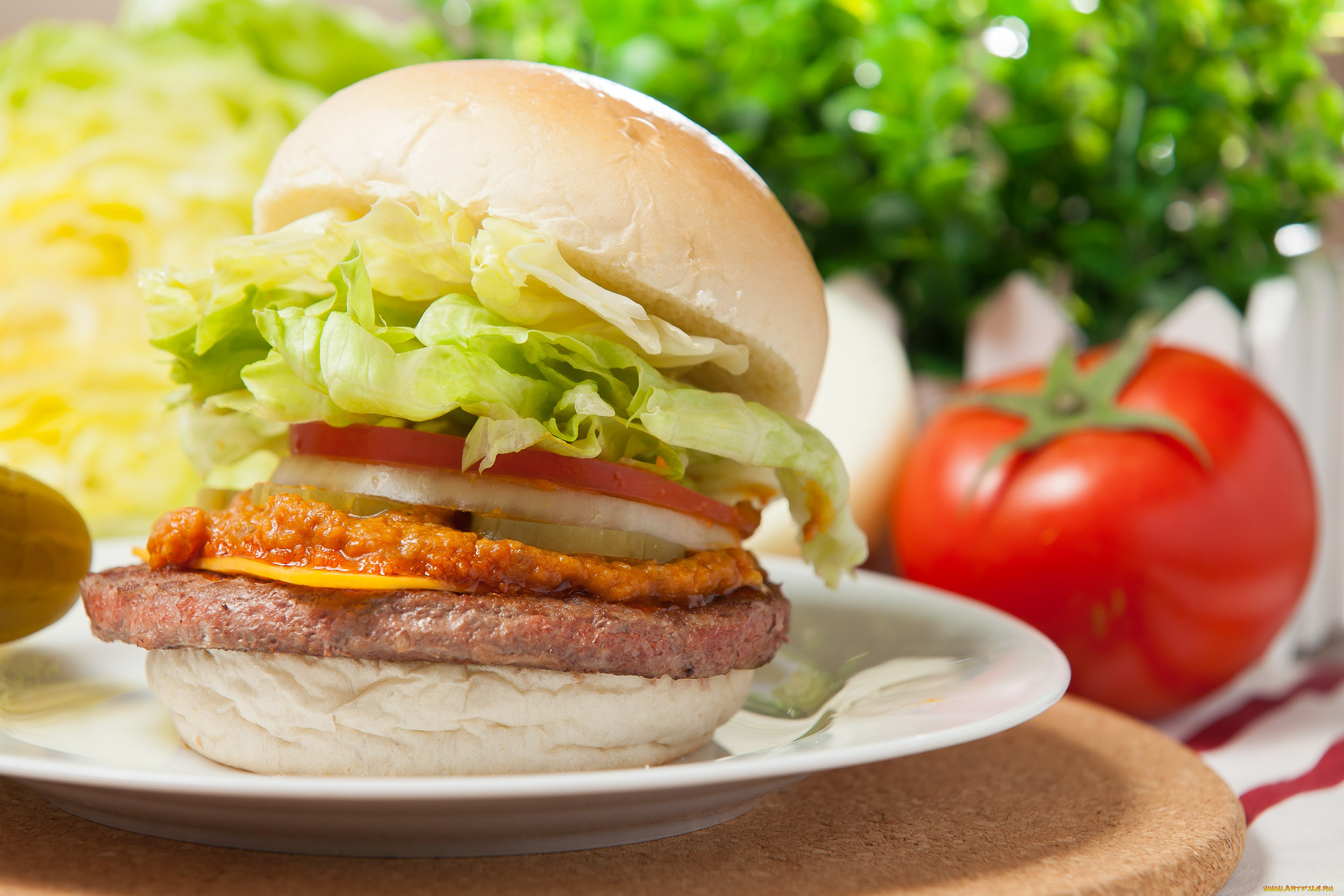 еда, бутерброды, , гамбургеры, , канапе, гамбургер