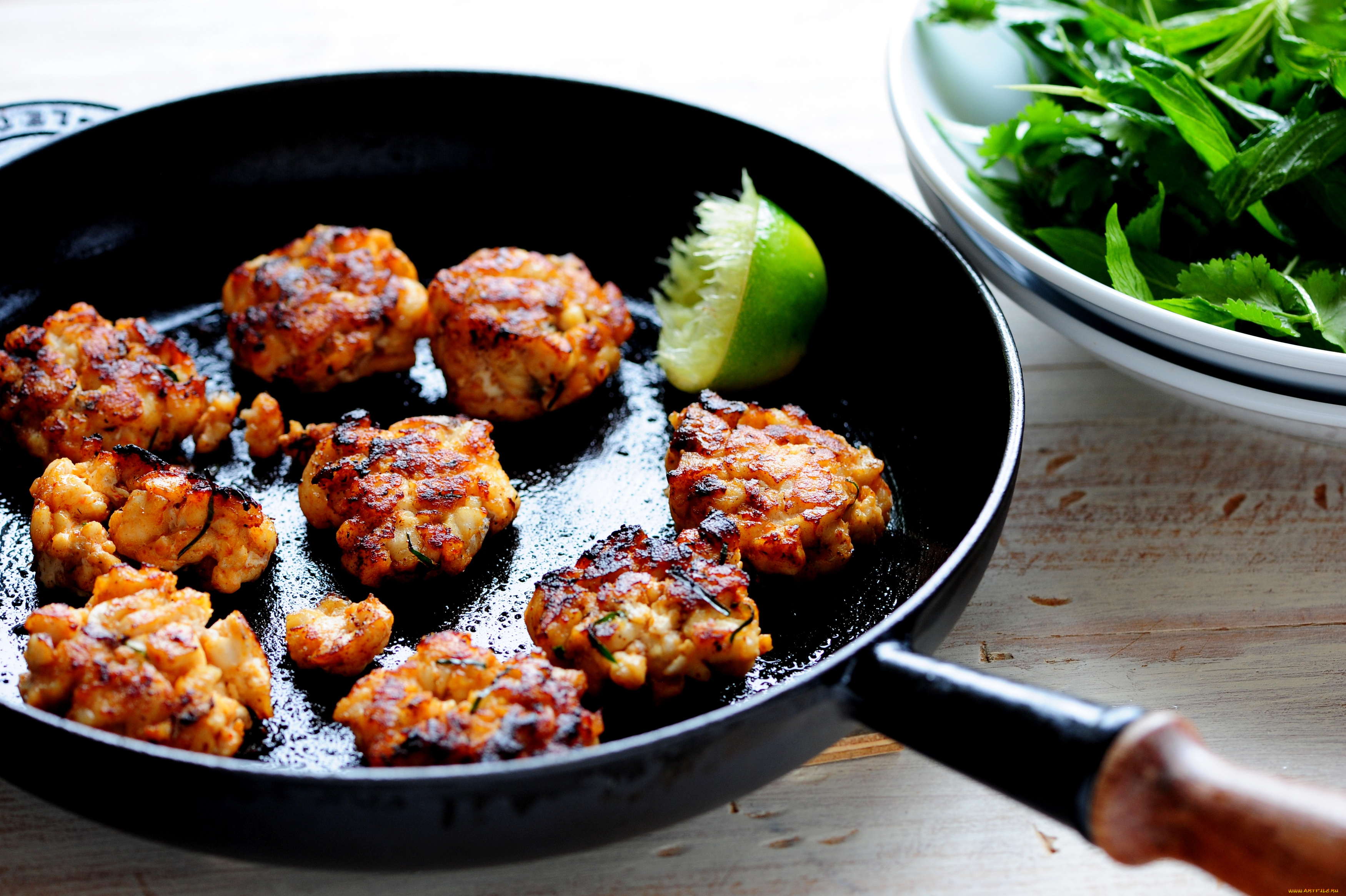 еда, мясные, блюда, лайм, жареное, мясо