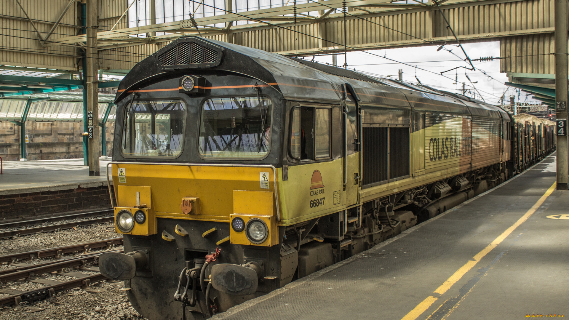 техника, поезда, локомотив, дорога, состав, железная