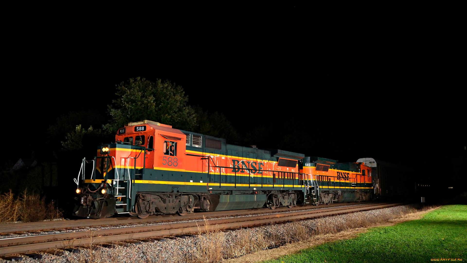 техника, поезда, железная, дорога, локомотив, состав