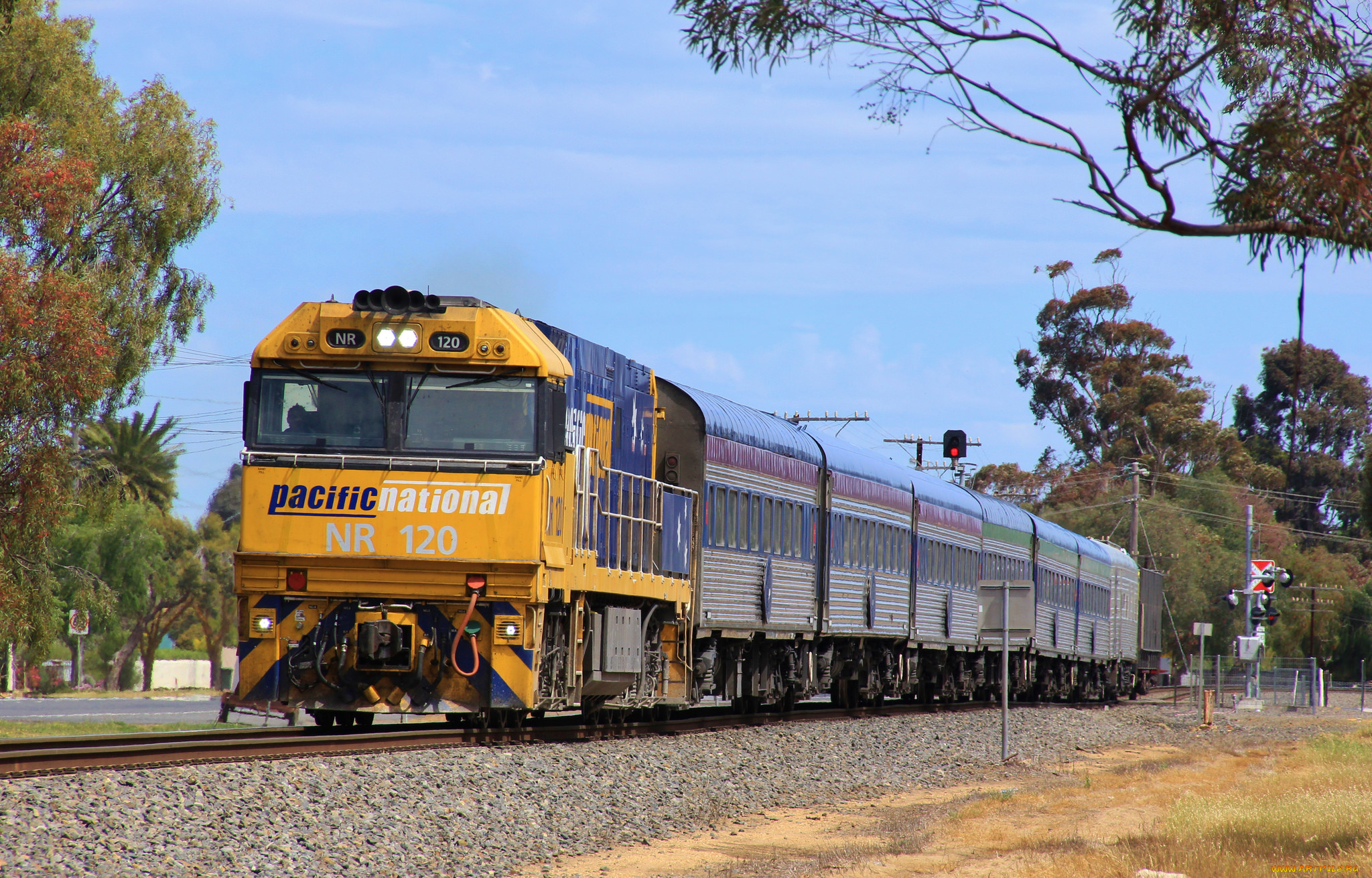 техника, поезда, железная, дорога, локомотив, состав