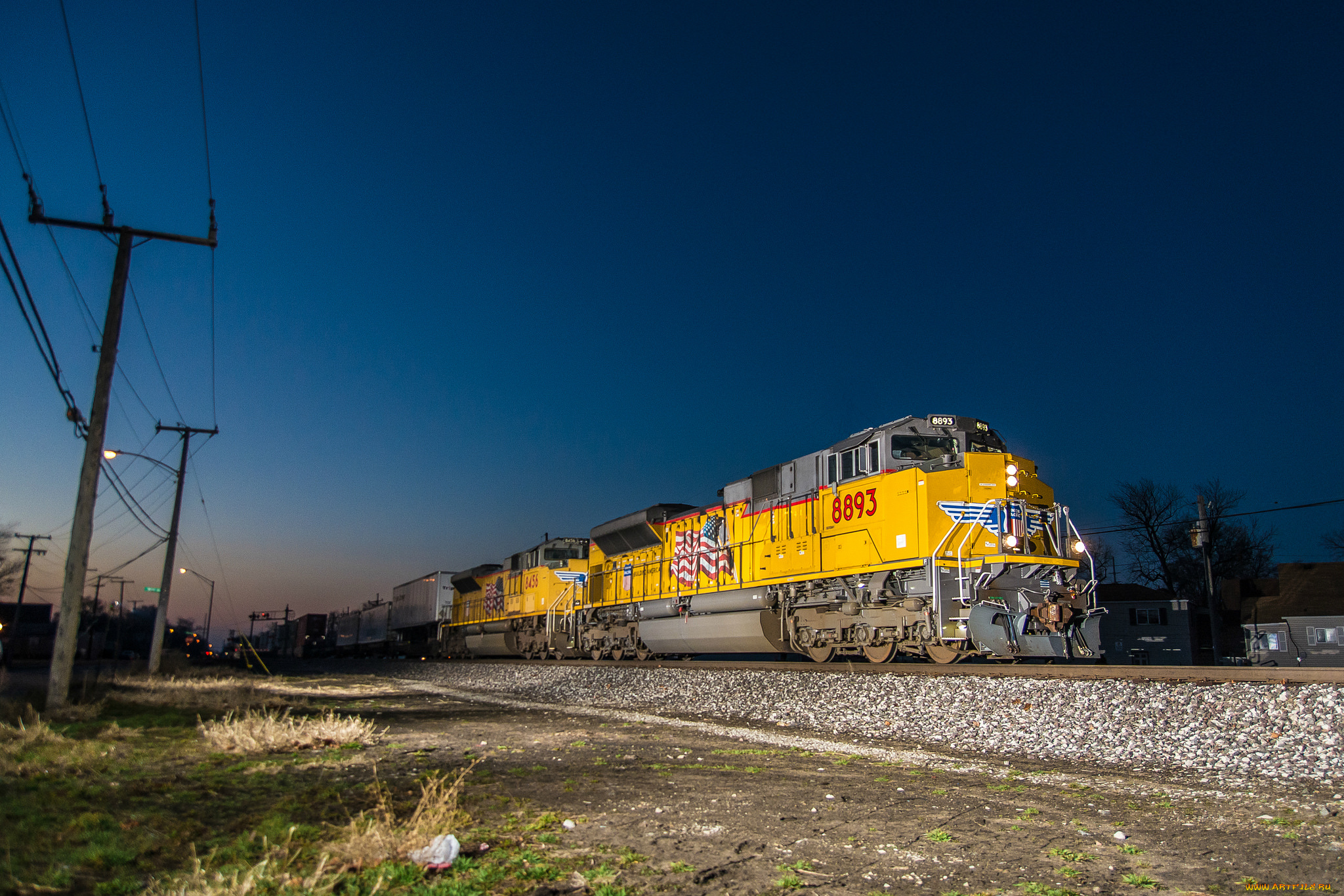 техника, поезда, дорога, железная, состав, локомотив