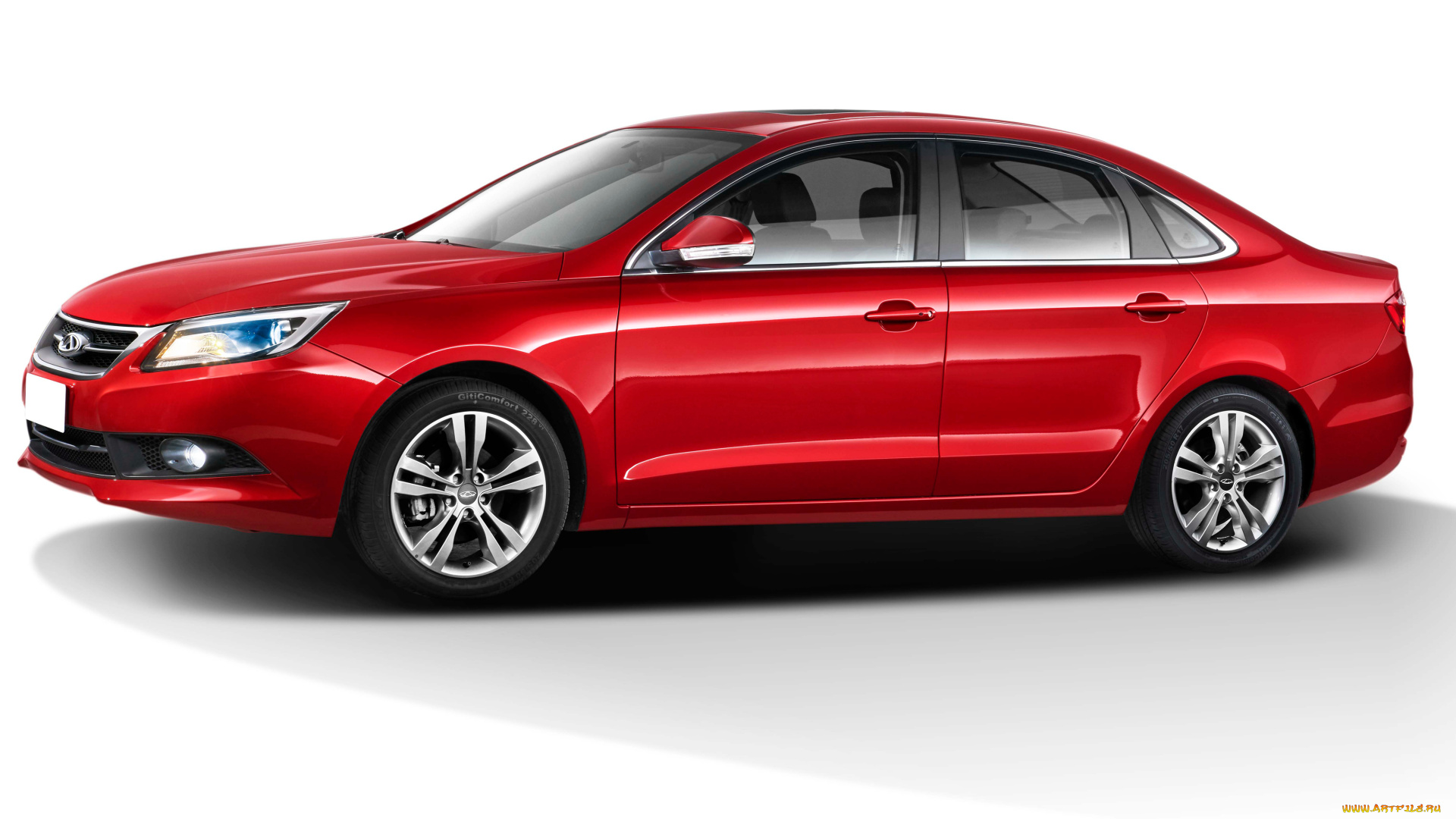 автомобили, chery, 2013г, arrizo, 7, красный