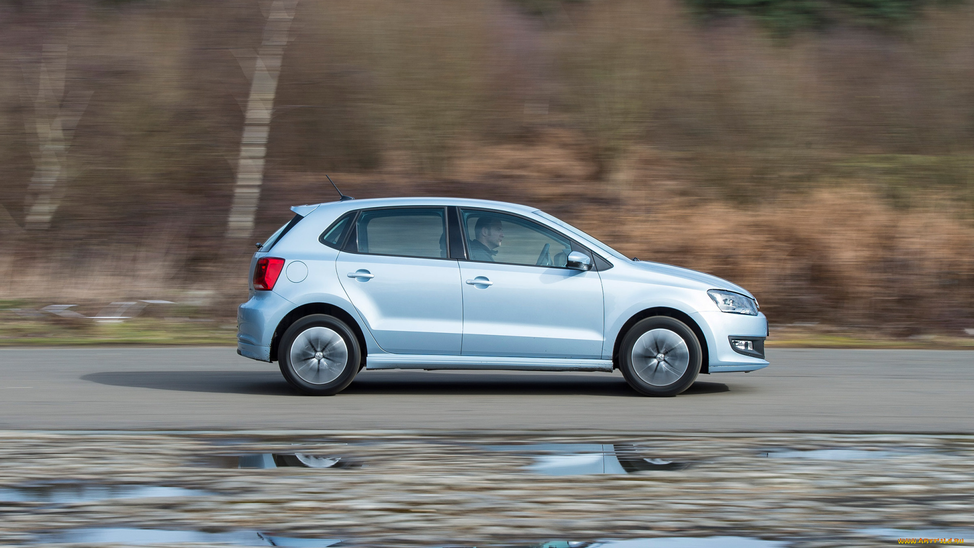 автомобили, volkswagen, bluemotion, polo, typ, 6r, uk-spec, 5-door, 2014г