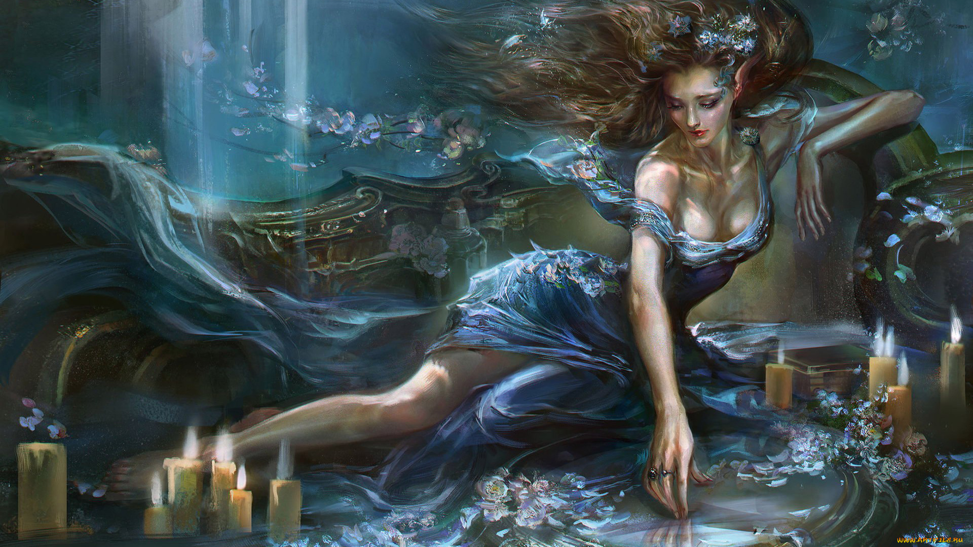 фэнтези, девушки, арт, девушка
