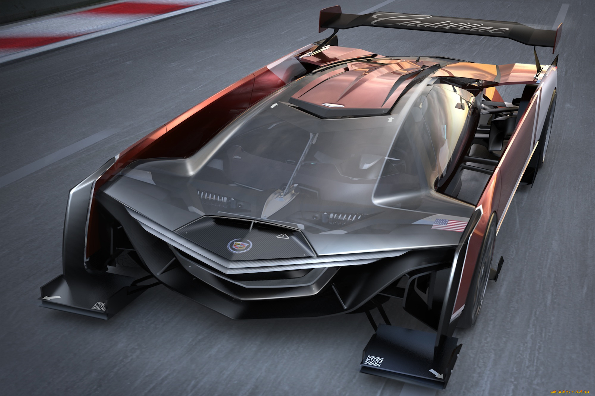 cadillac, estill, concept, 2013, автомобили, cadillac, трасса, supercar, 2013, concept, estill